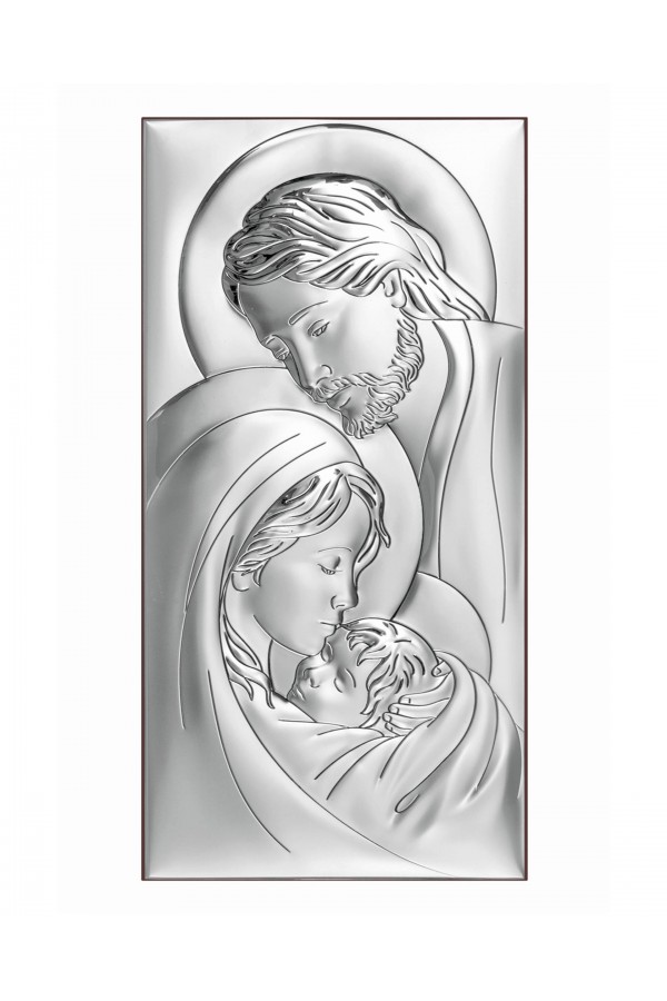 Obrazek z wizerunkiem Św. Rodziny, prostokątny