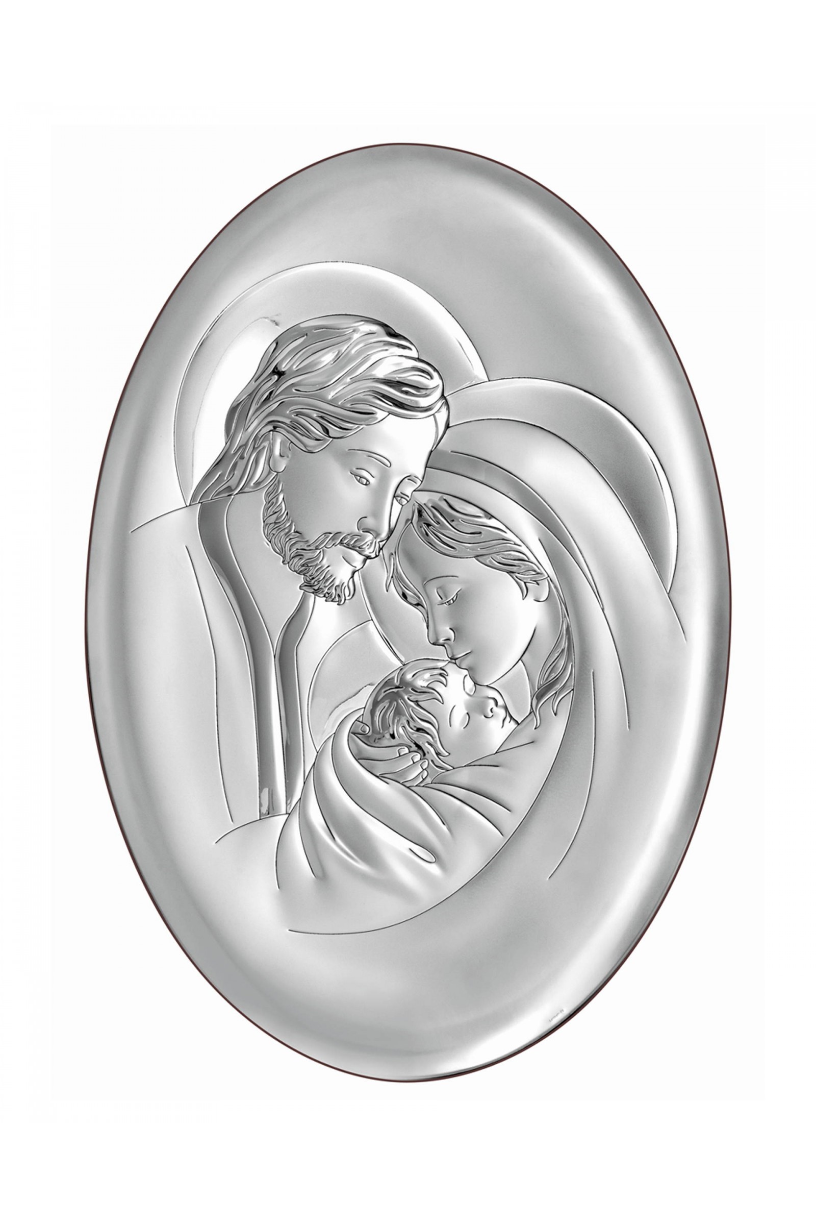 Obrazek z wizerunkiem Św. Rodziny, owalny - obraz 0