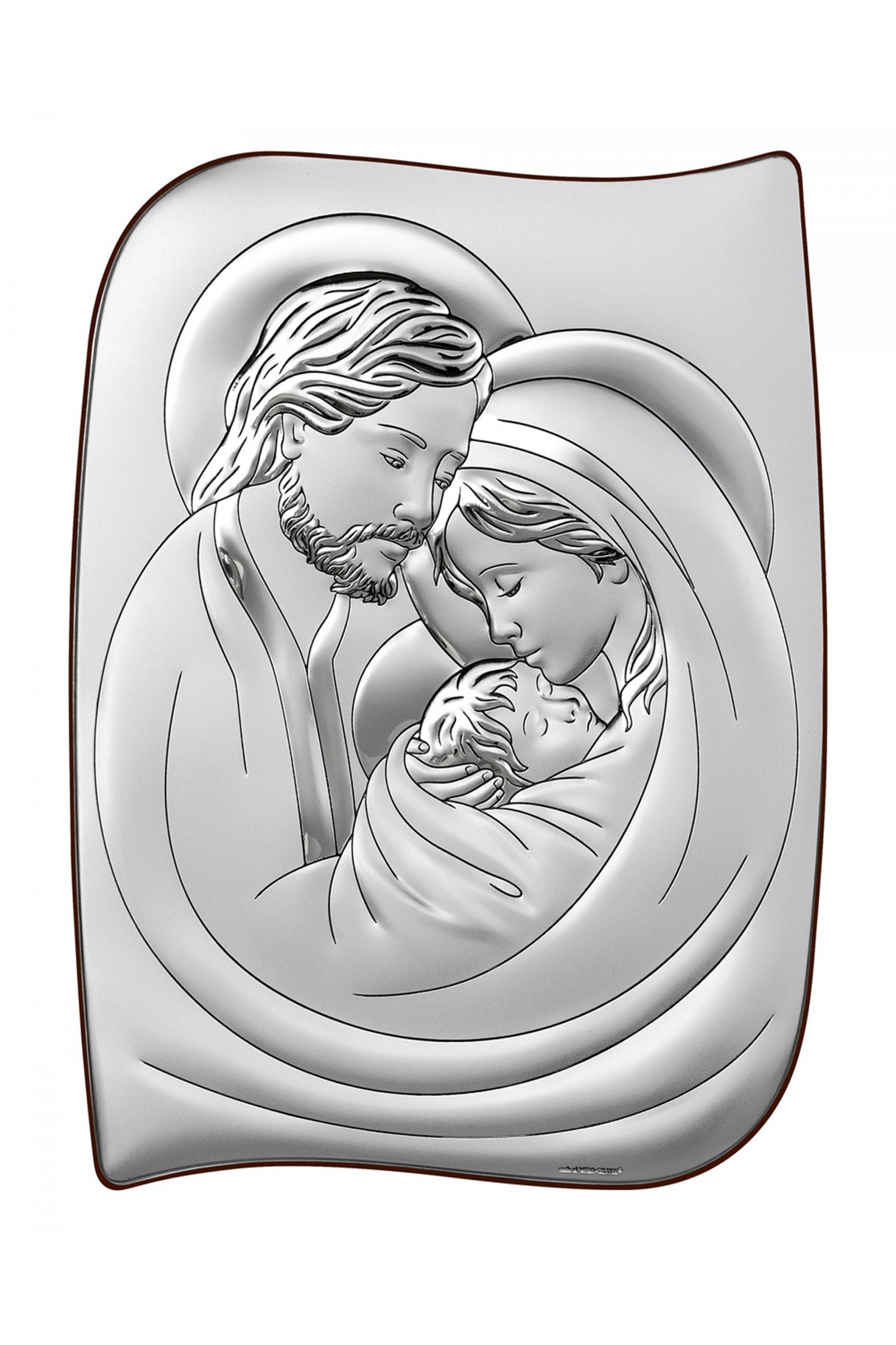 Obrazek z wizerunkiem Św. Rodziny o nieregularnym kształcie - obraz 0