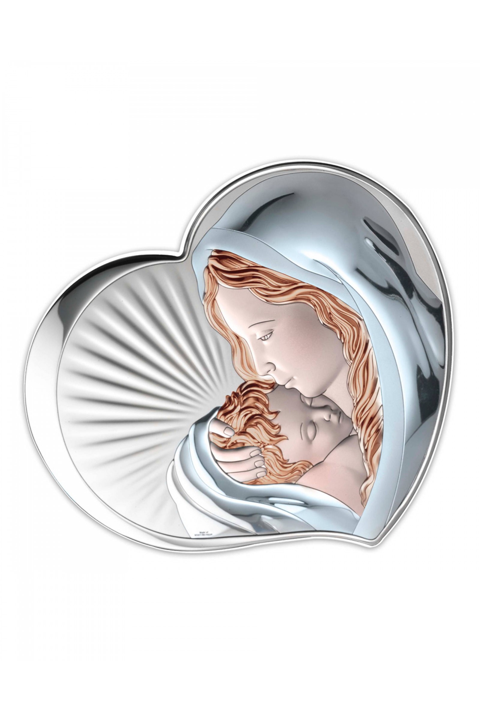 Obrazek z wizerunkiem Matki Bożej w 'sercu' kolorowy - obraz 0