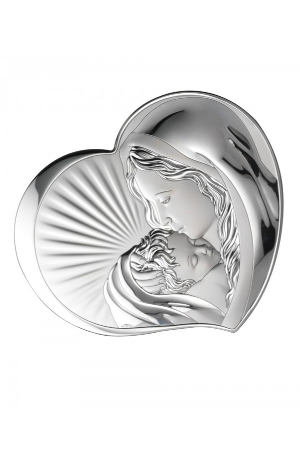 Obrazek z wizerunkiem Matki Bożej w 'sercu'