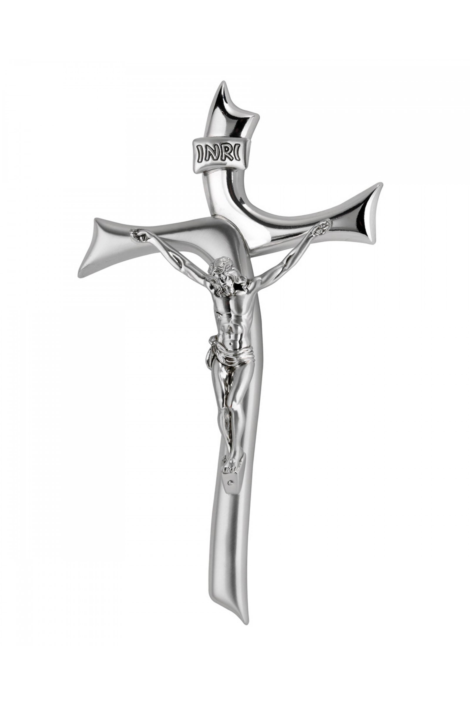 Krzyż nowoczesny z klasyczną pasyjką - obraz 0