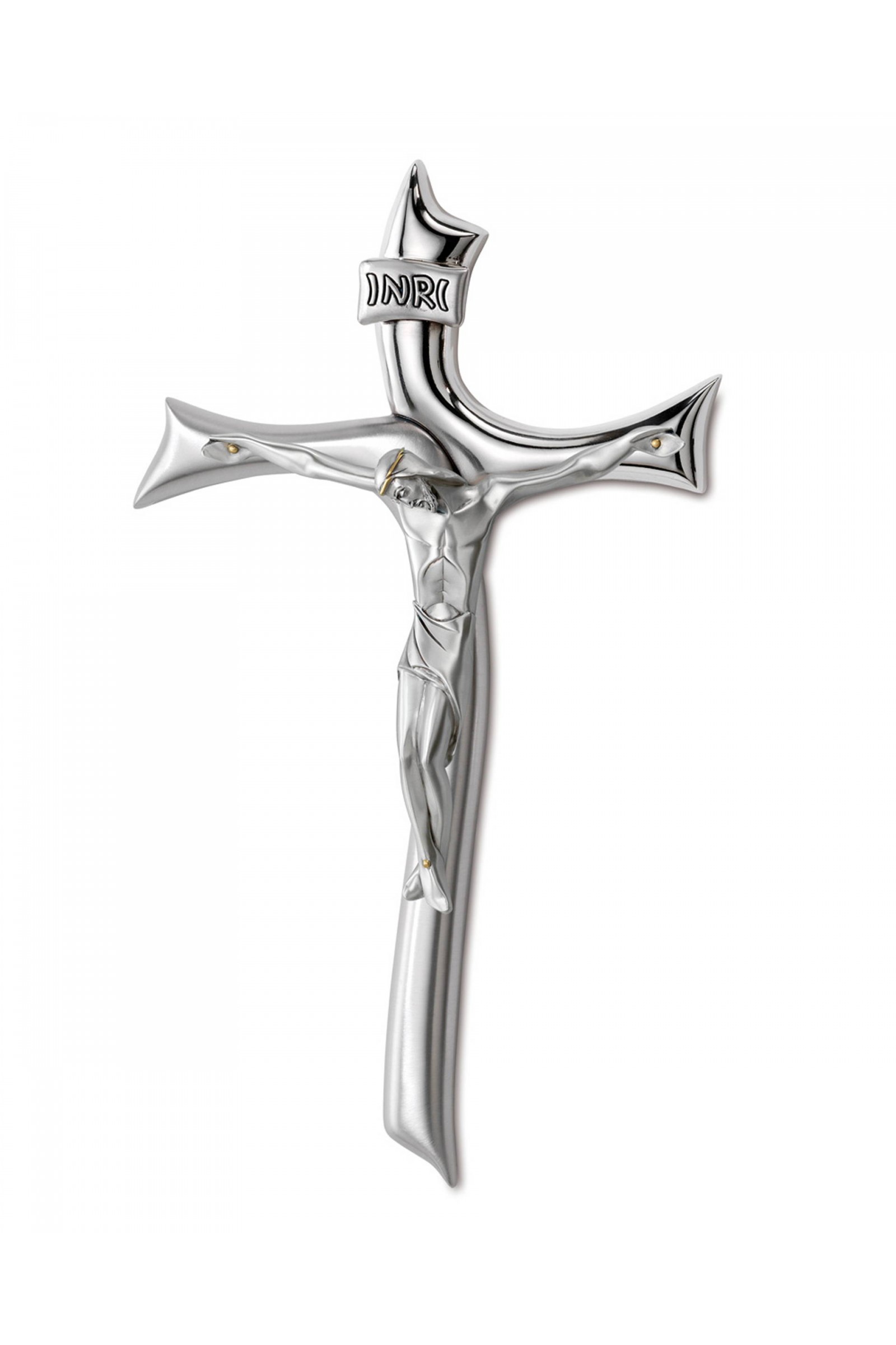 Krzyż nowoczesny z pasyjką - obraz 0