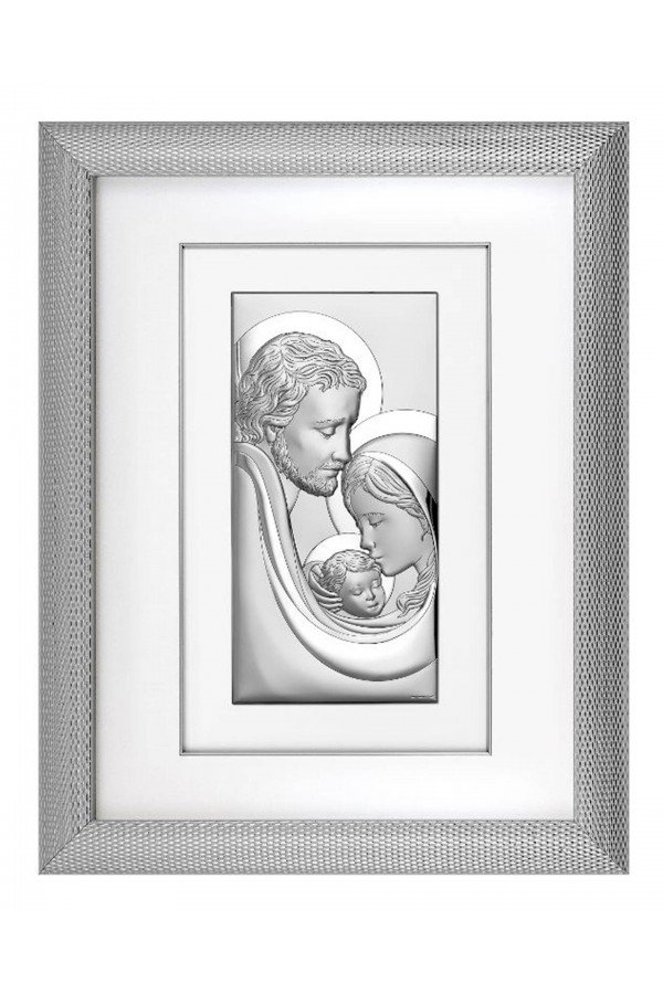 Obraz z wizerunkiem Św. Rodziny 6650 w ramie za szkłem