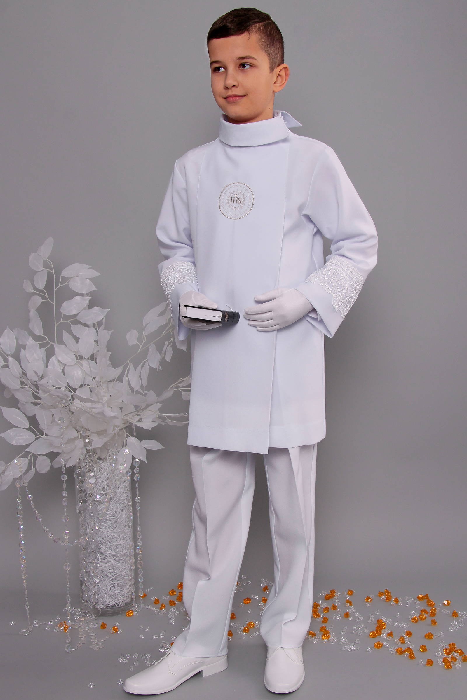 Alba komunijna z gipiurą 2wg/AK1 - krótka - obraz 1