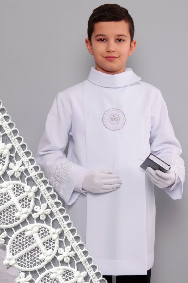 Alba komunijna z gipiurą 2wg/AK2 - krótka