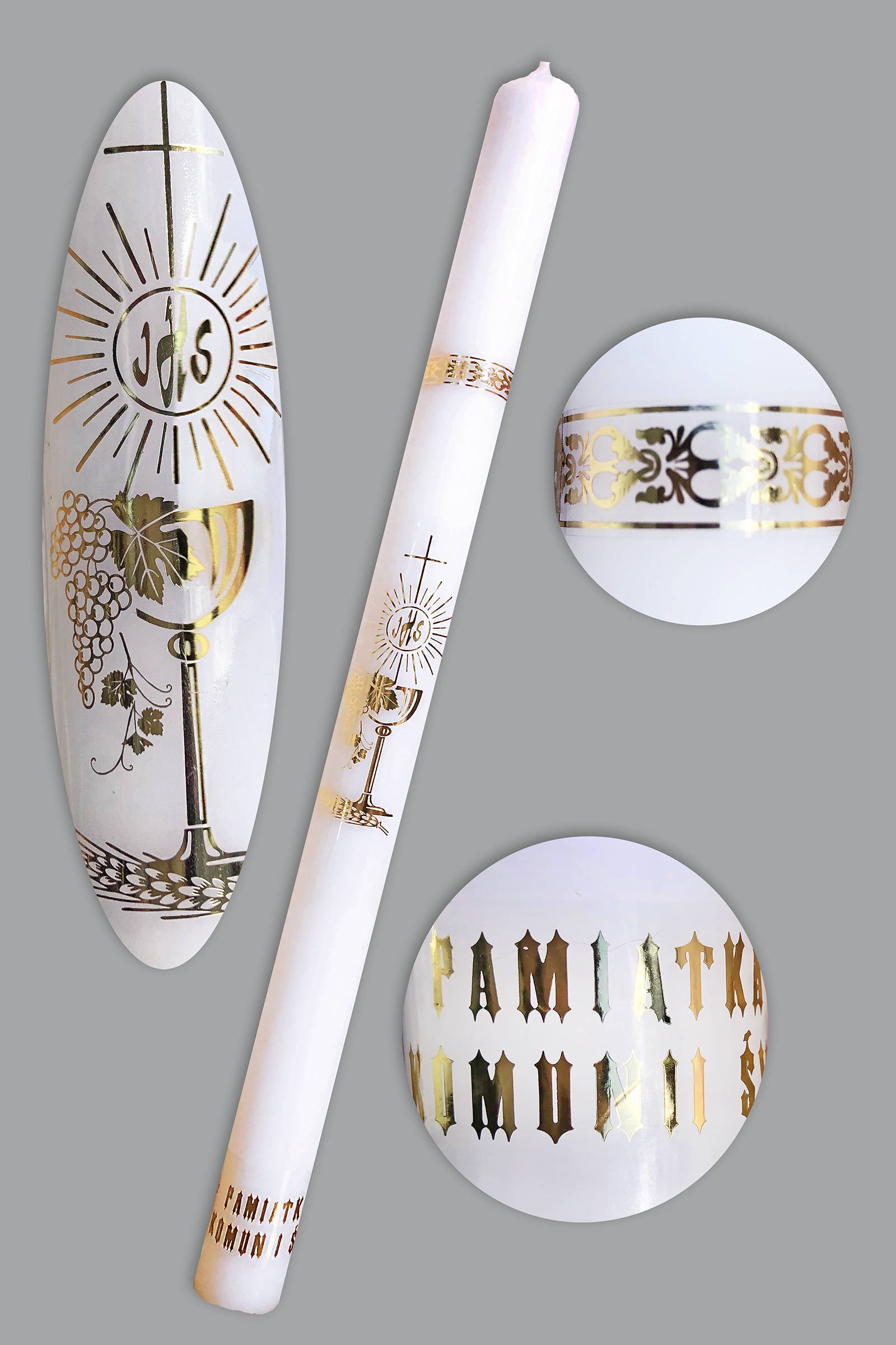 Świeca komunijna KN6 - obraz 0