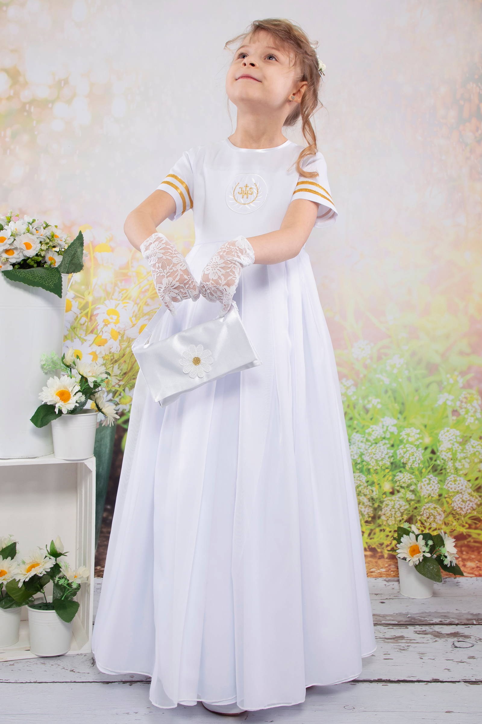 Sukienka komunijna - Józefinka 5/SK - obraz 7