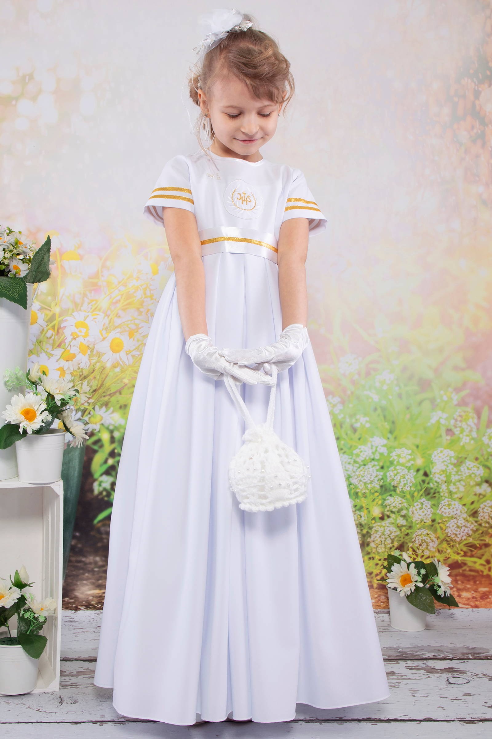 Sukienka komunijna - Józefinka 8/SK - obraz 4