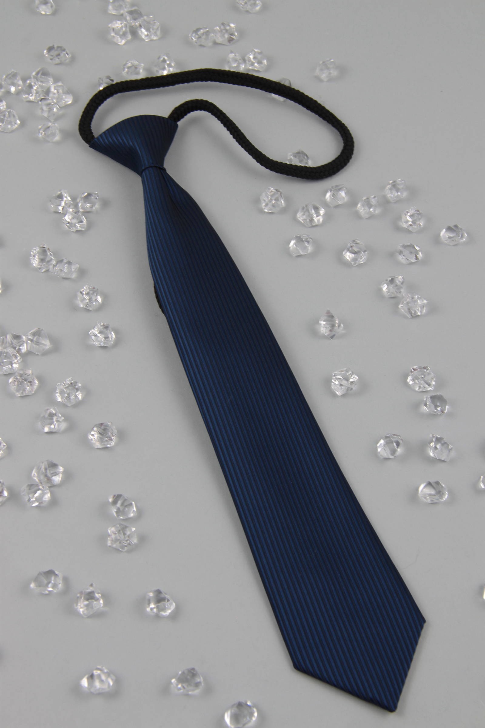 Krawat komunijny Kg-granatowy - obraz 1