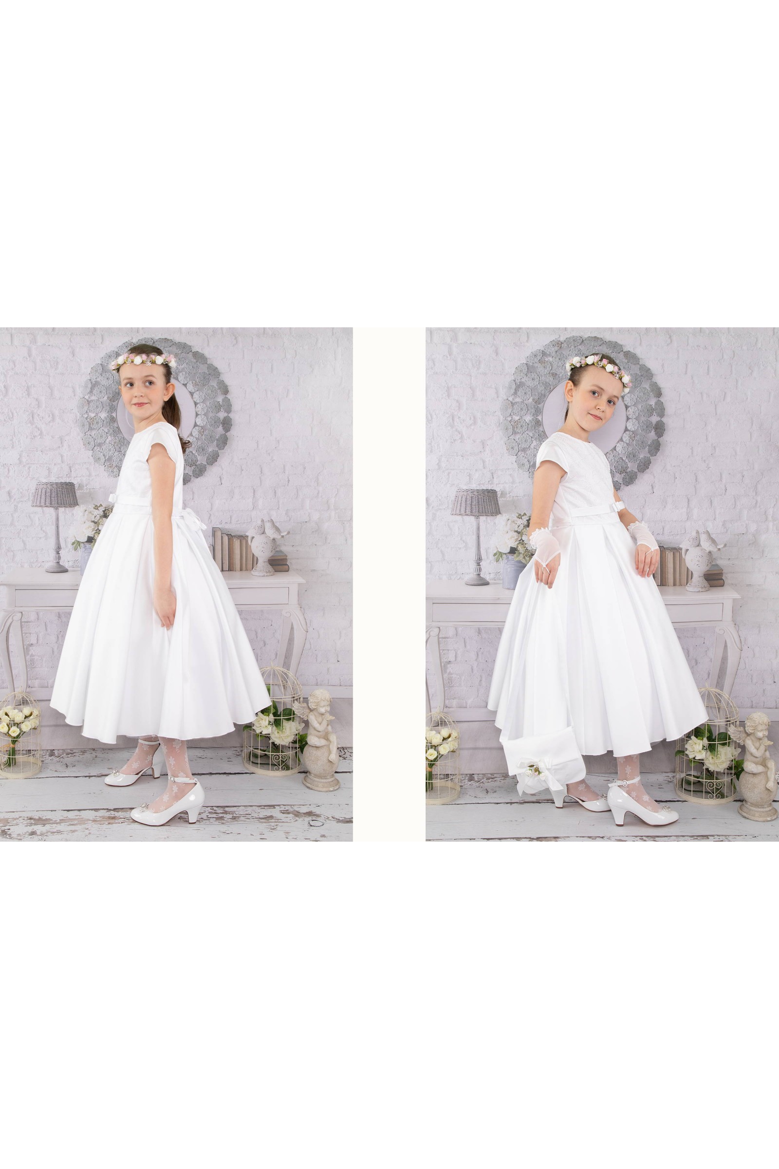 Elegancka sukienka komunijna T11/EL - obraz 4