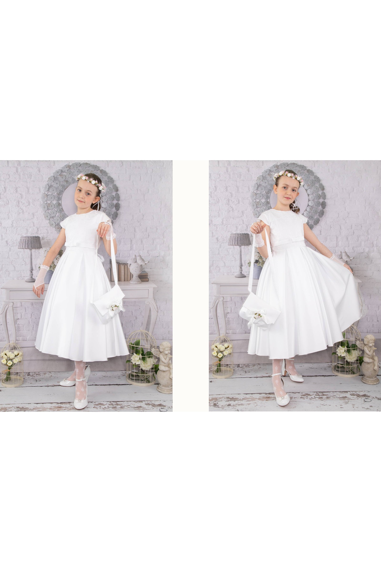 Elegancka sukienka komunijna T11/EL - obraz 5