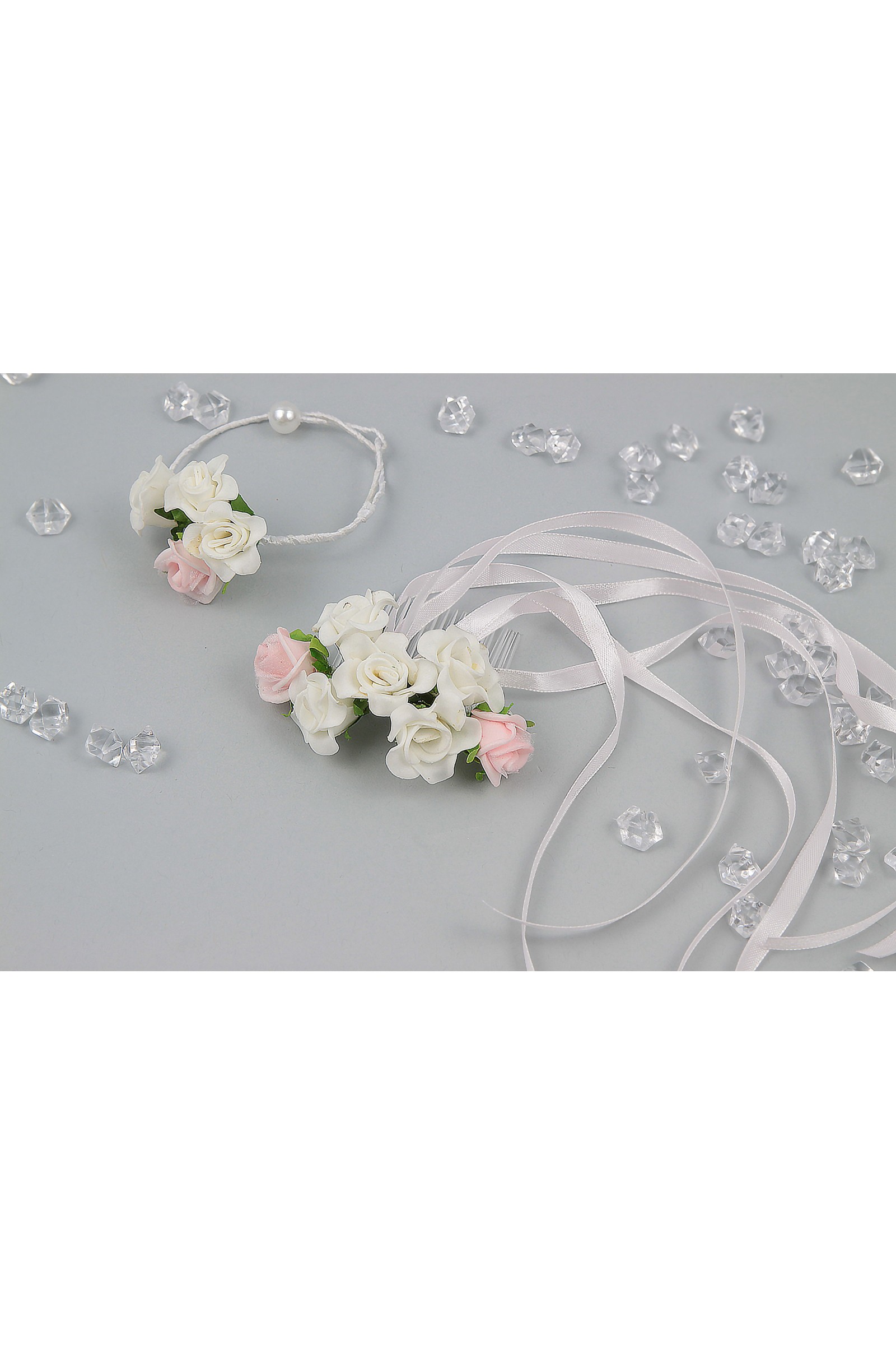 Grzebyk komunijny z bransoletką jak żywy GPŻ14 - obraz 3