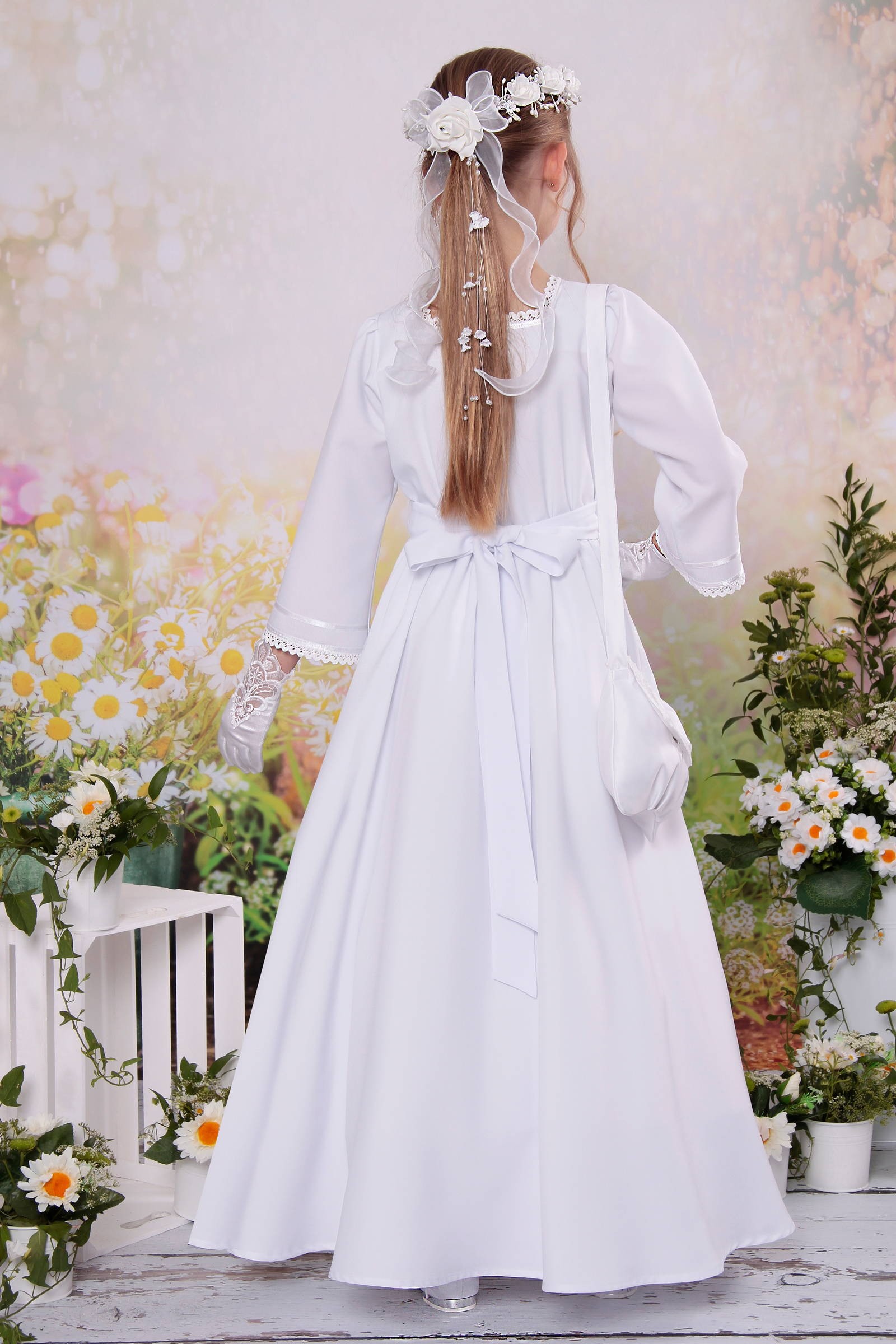 Sukienka komunijna klasyczna 9/SK - obraz 5