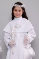 Alba komunijna 19/RS - sukieneczkowa - niestandardowy - obraz 0