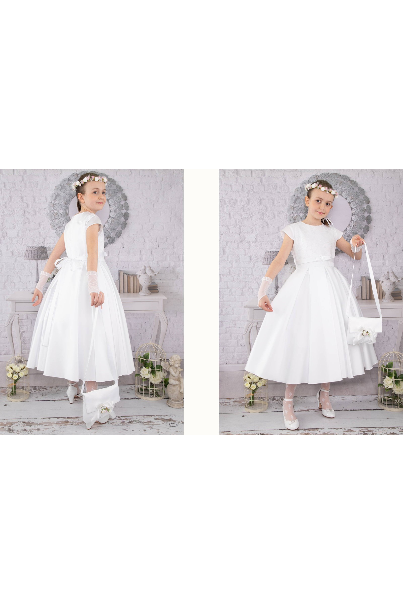 Elegancka sukienka komunijna T11/EL - niestandardowy - obraz 6