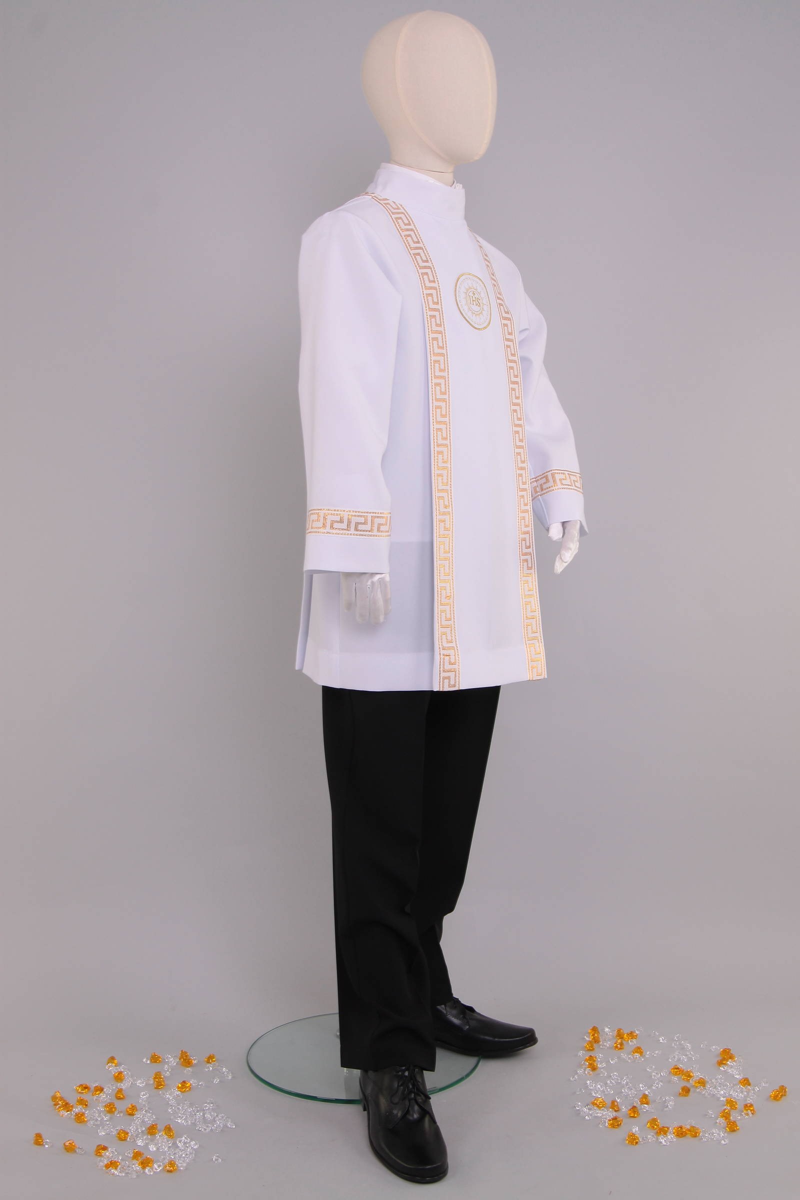 Alba komunijna 2b/AK - krótka - niestandardowy - obraz 3