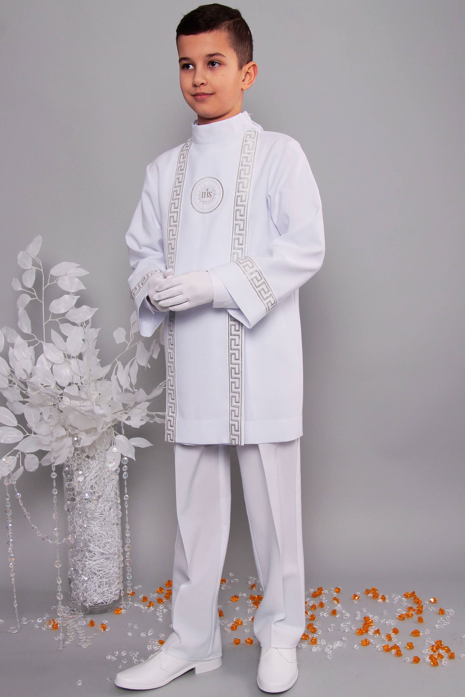 Alba komunijna 2s/AK - krótka - niestandardowy - obraz 1