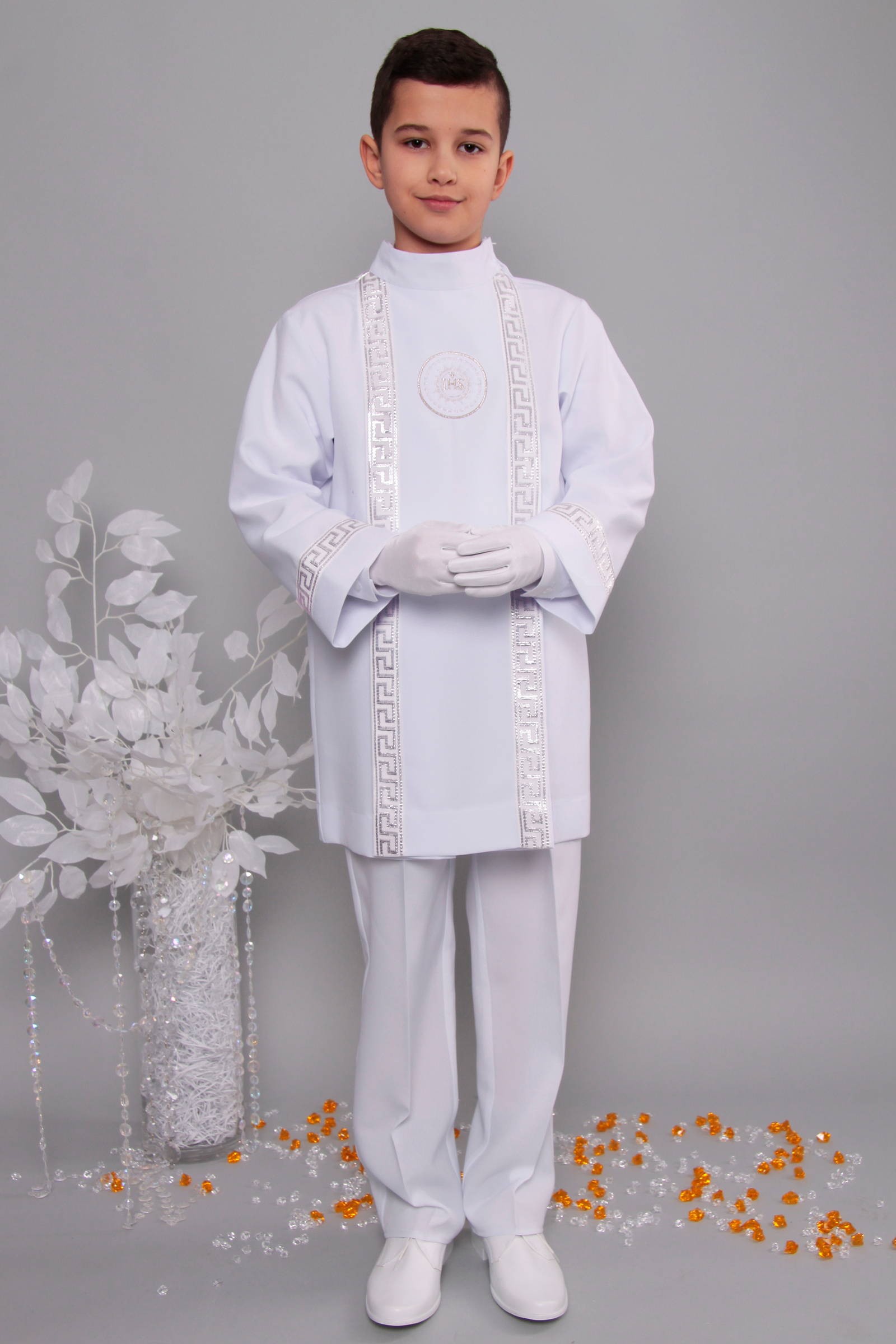 Alba komunijna 2s/AK - krótka - niestandardowy - obraz 2