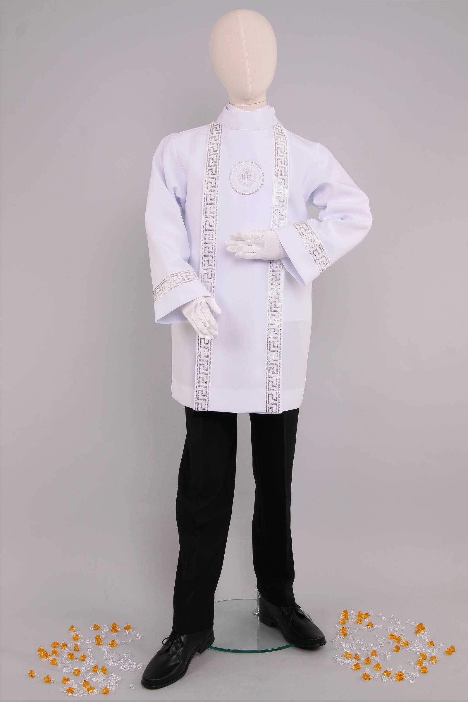 Alba komunijna 2s/AK - krótka - niestandardowy - obraz 4