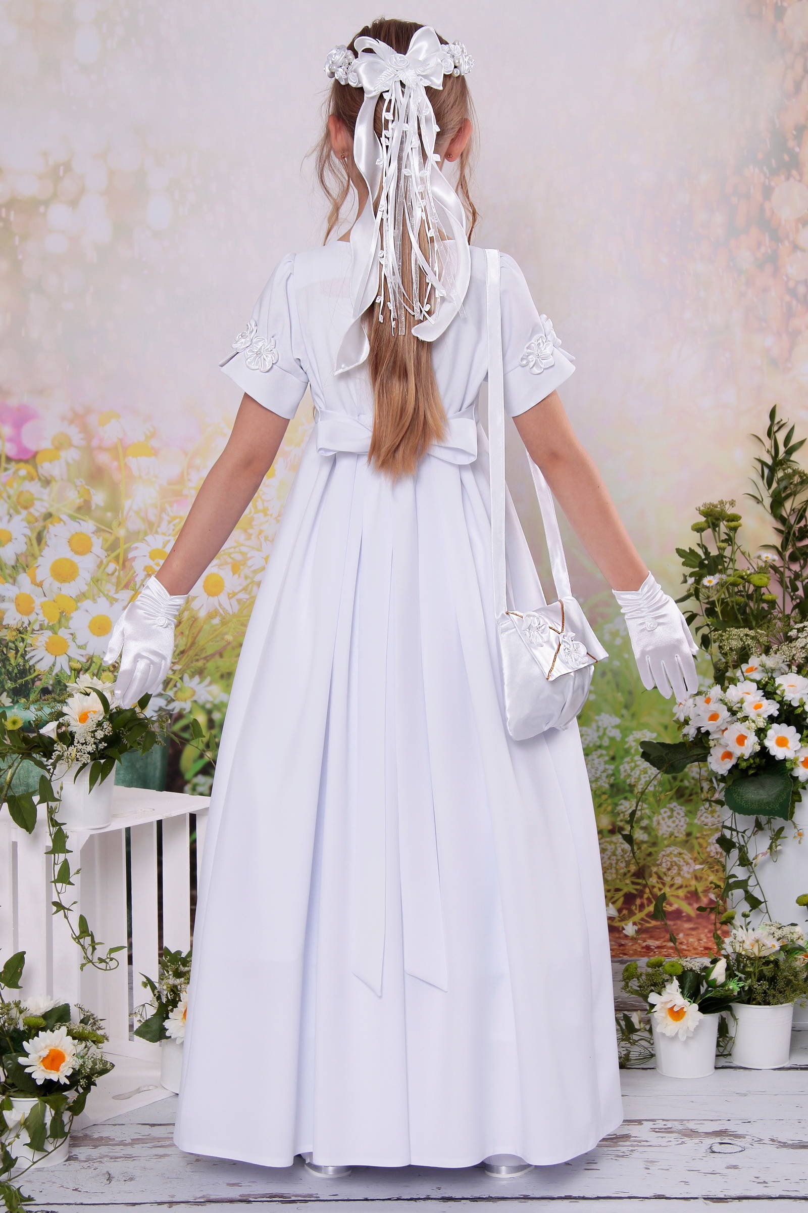 Sukienka komunijna - Józefinka 31/SK - obraz 6