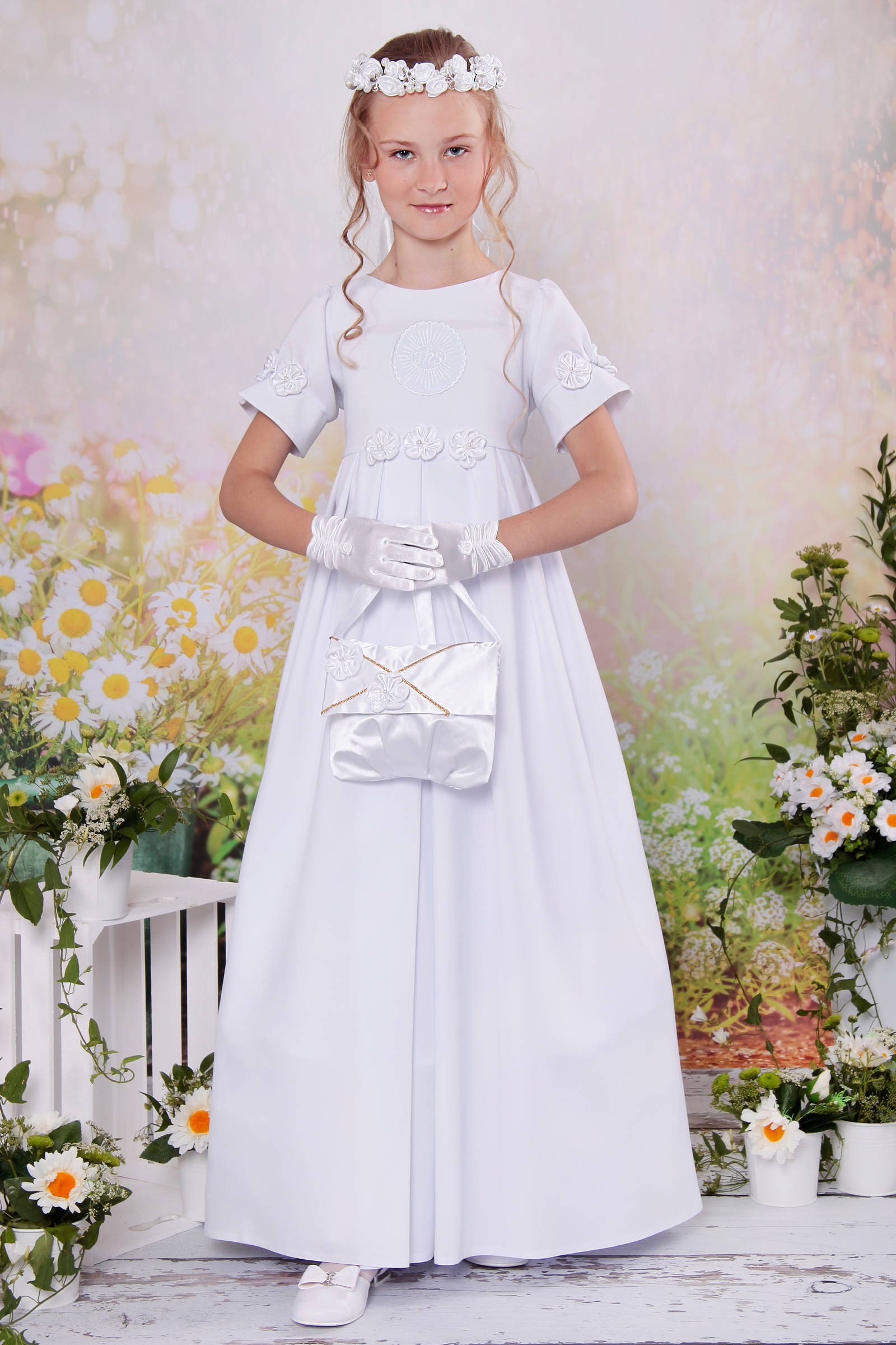 Sukienka komunijna - Józefinka 31/SK - obraz 3