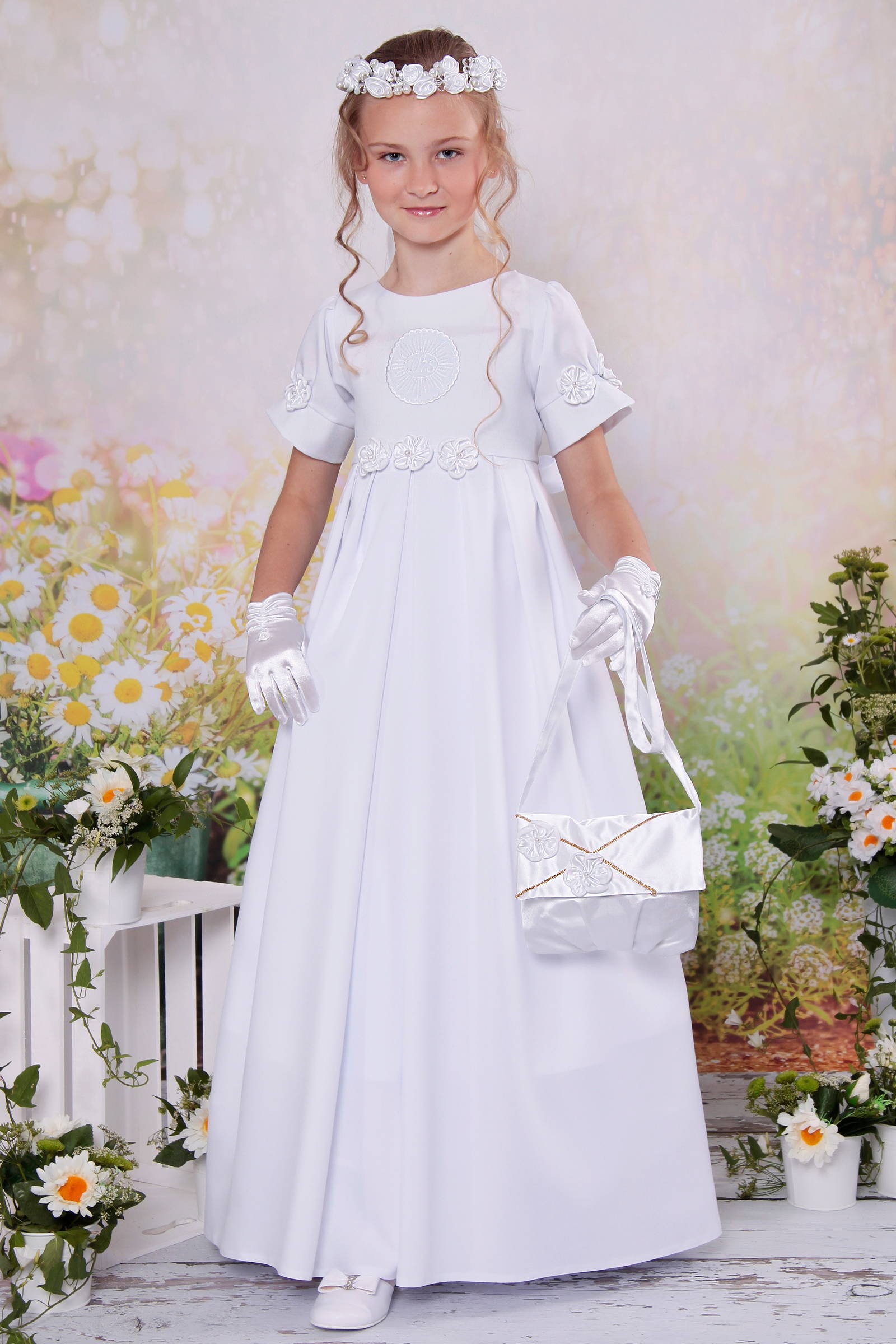 Sukienka komunijna - Józefinka 31/SK - obraz 5