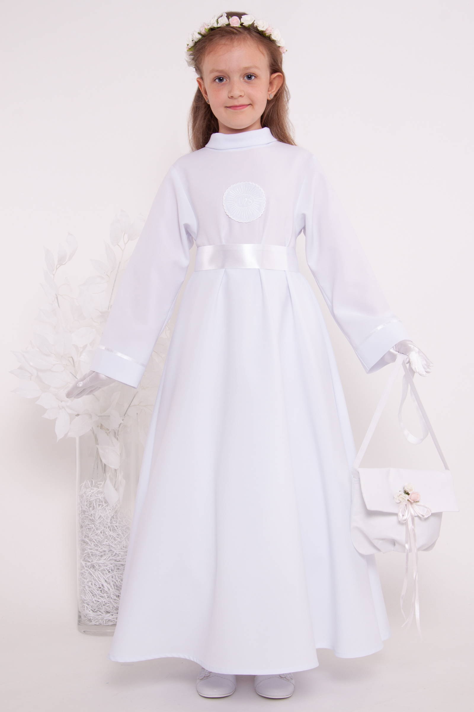 Alba komunijna 2/RS - sukieneczkowa - obraz 1