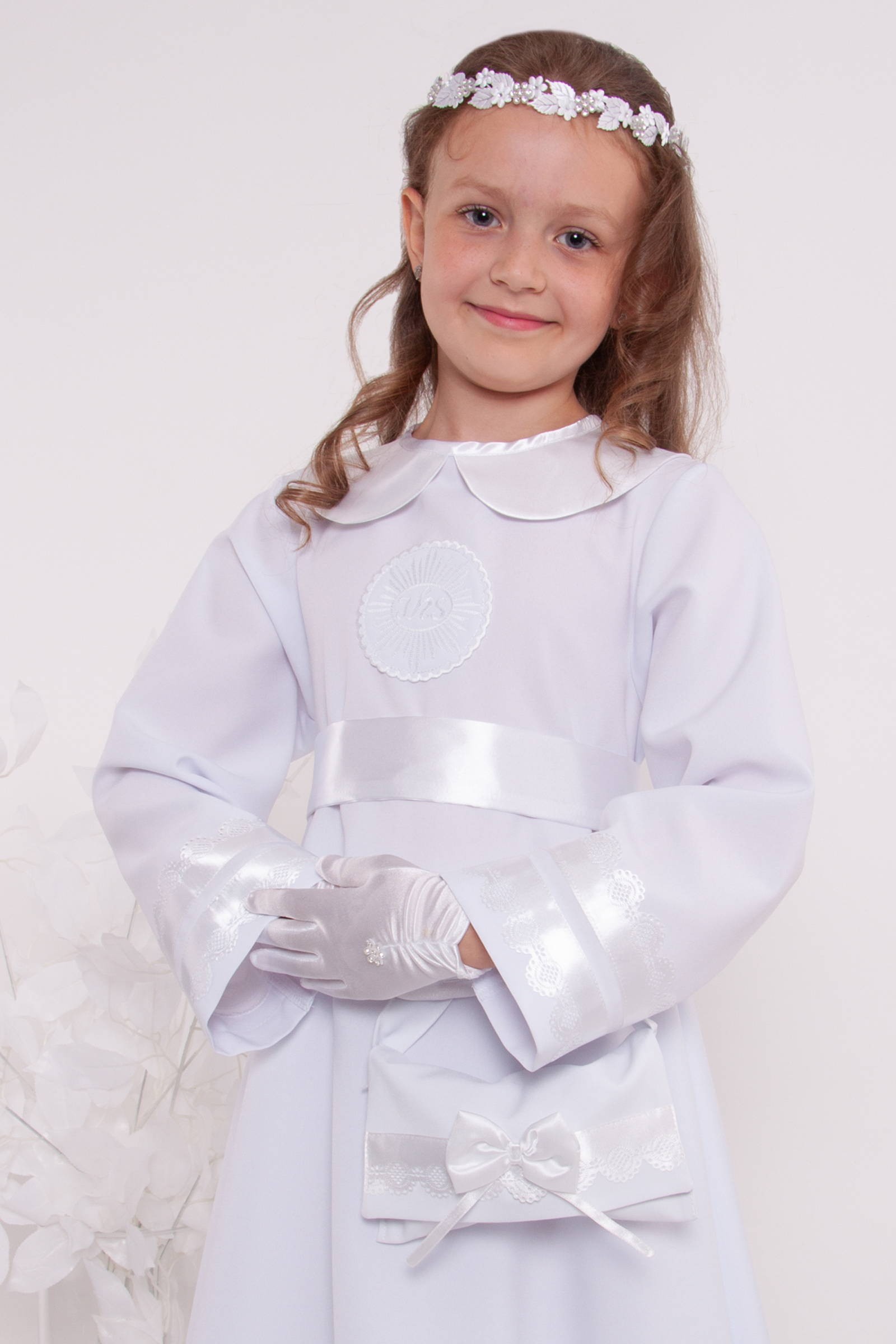 Alba komunijna 9/RS - sukieneczkowa - obraz 0