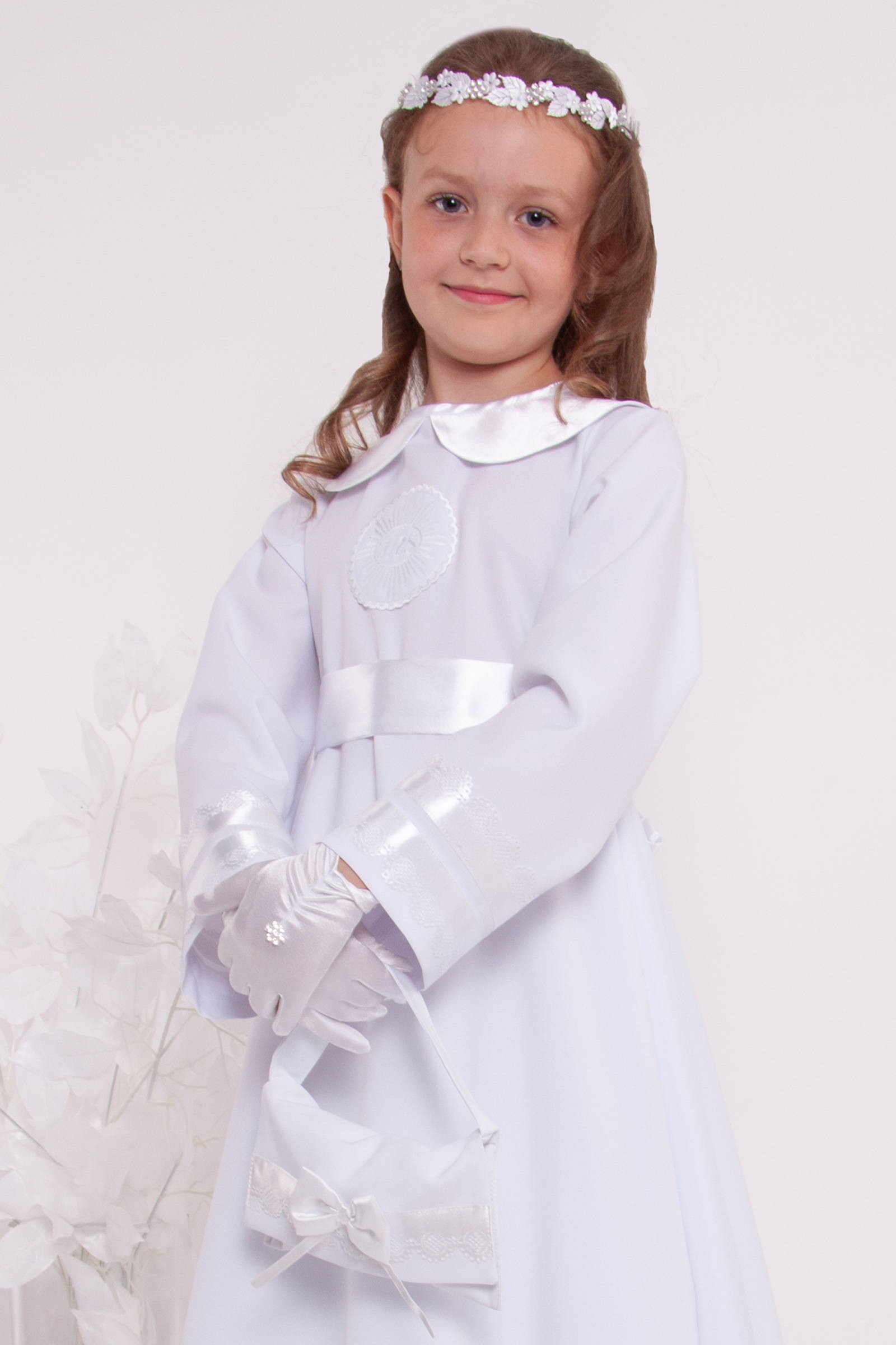 Alba komunijna 9/RS - sukieneczkowa - obraz 1