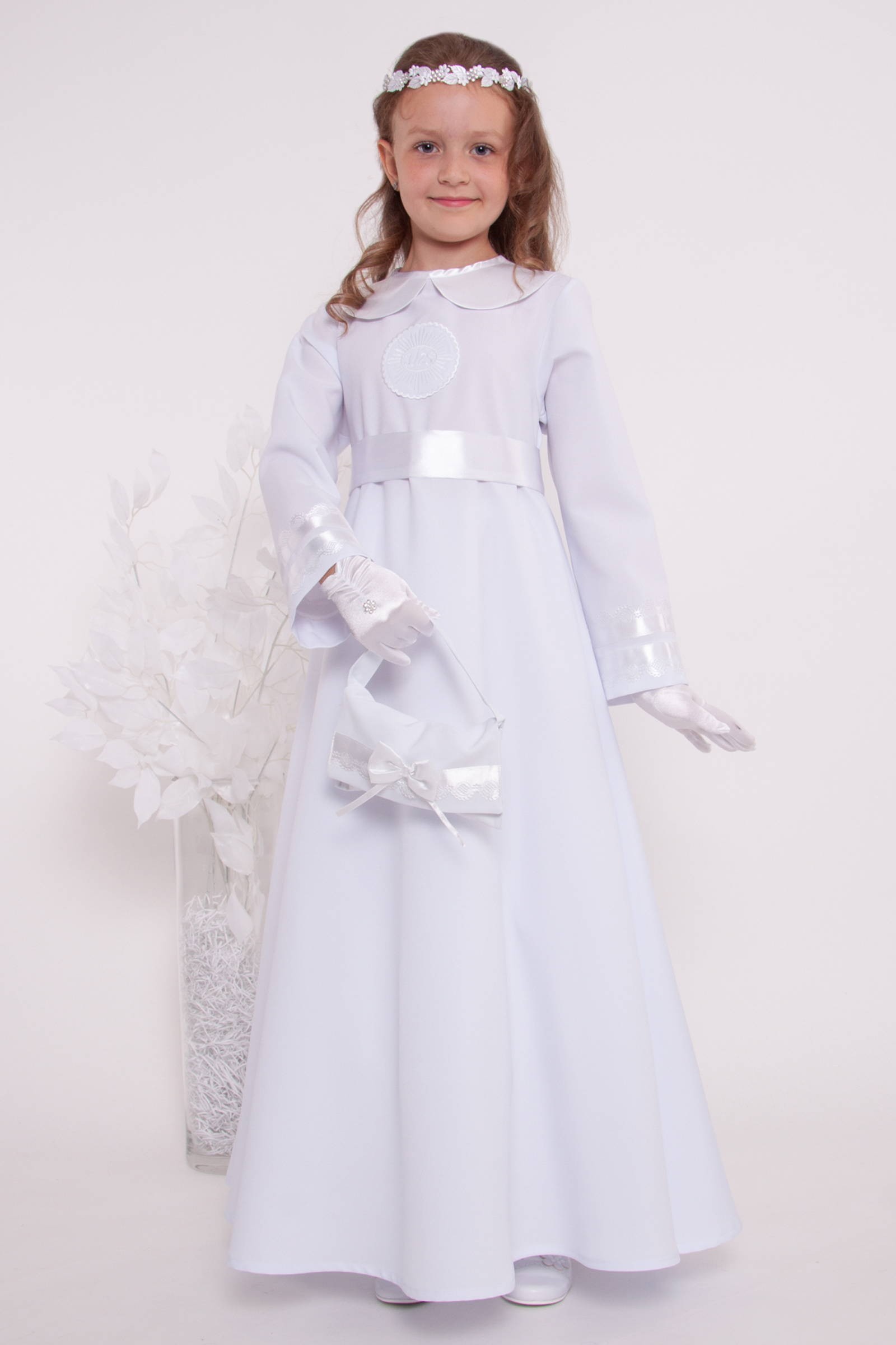 Alba komunijna 9/RS - sukieneczkowa - obraz 2