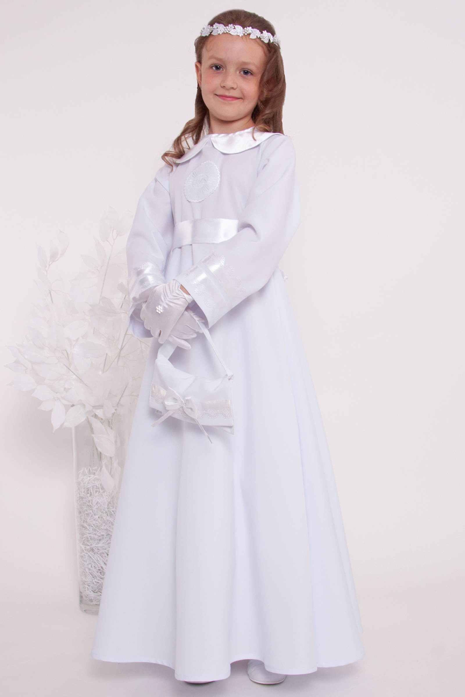 Alba komunijna 9/RS - sukieneczkowa - obraz 4