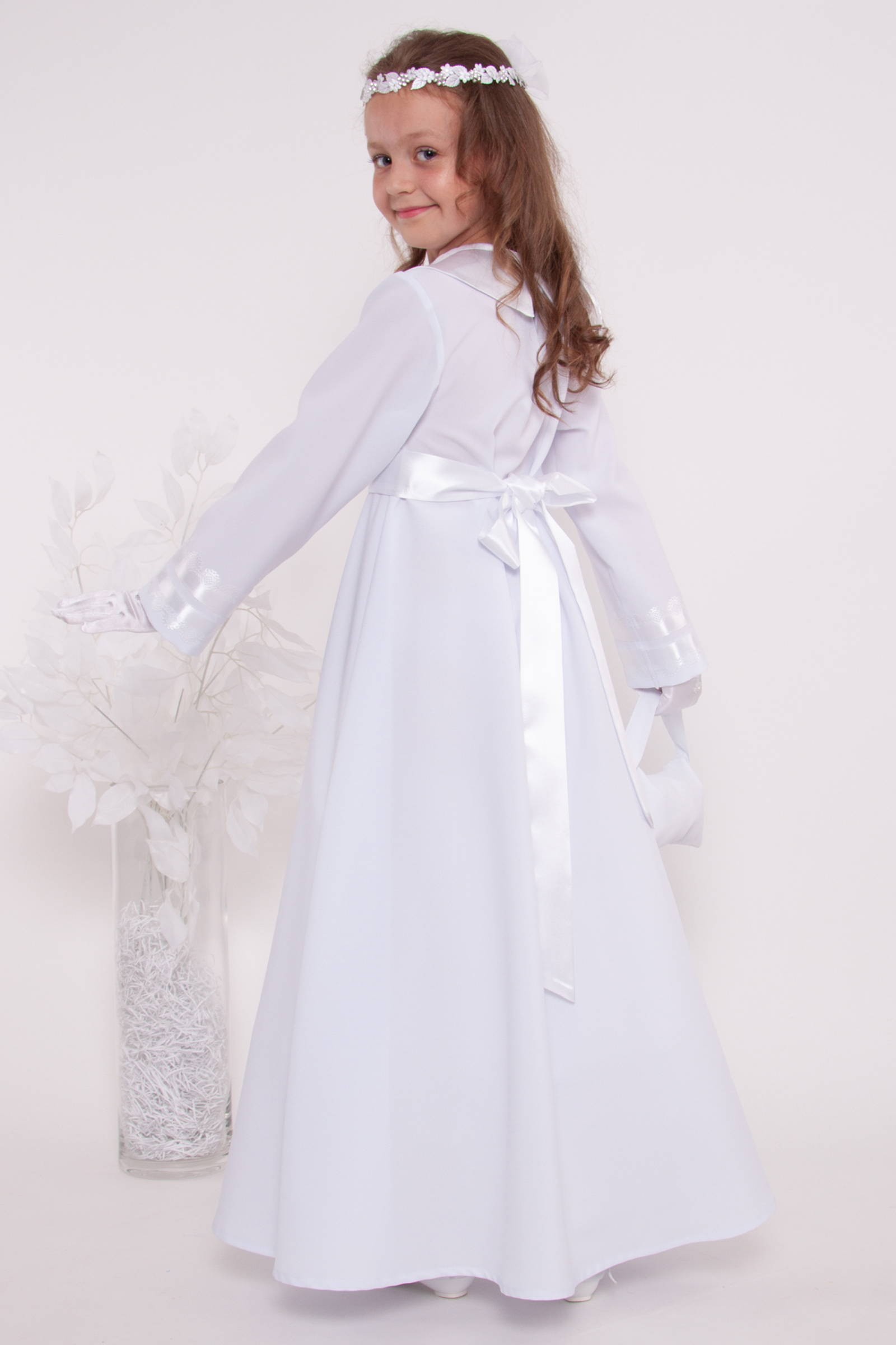 Alba komunijna 9/RS - sukieneczkowa - obraz 6