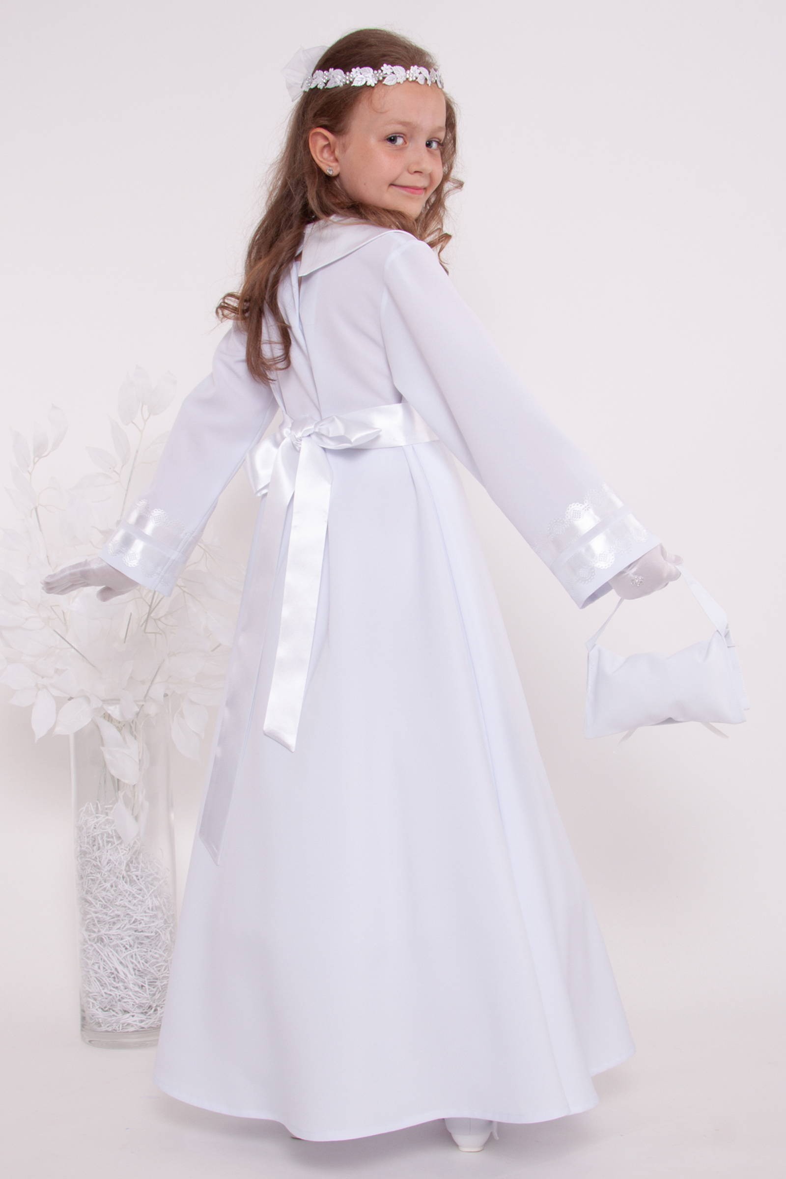 Alba komunijna 9/RS - sukieneczkowa - obraz 7