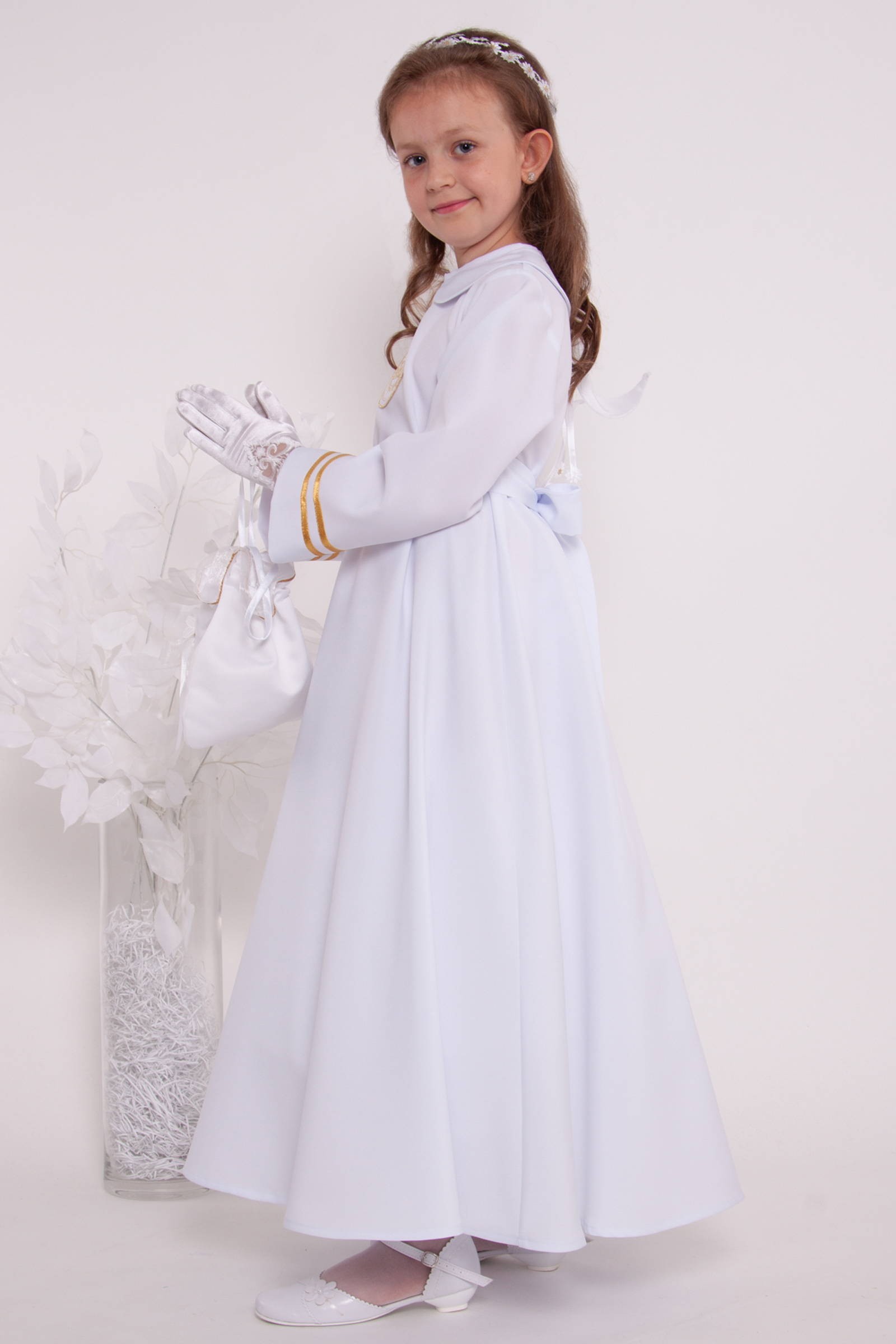 Alba komunijna 10/RS - sukieneczkowa - obraz 8