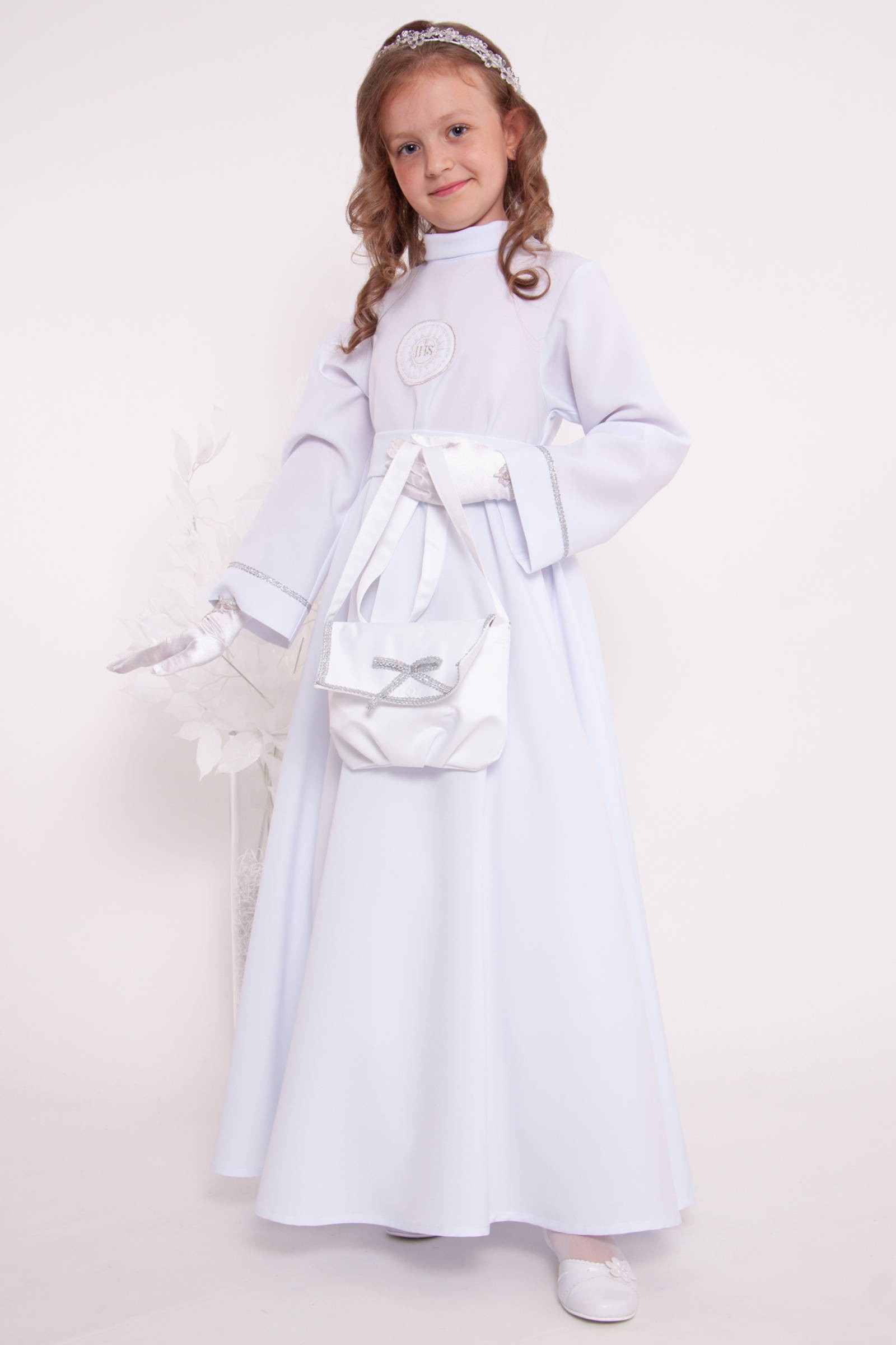 Alba komunijna 18/RS - sukieneczkowa - obraz 2