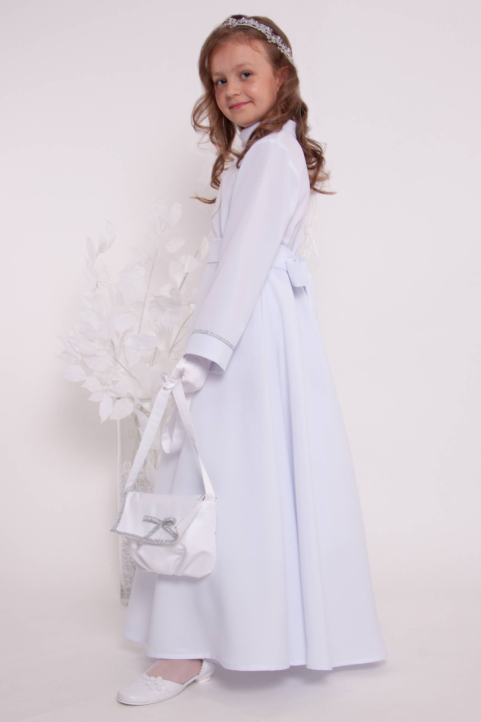 Alba komunijna 18/RS - sukieneczkowa - obraz 4