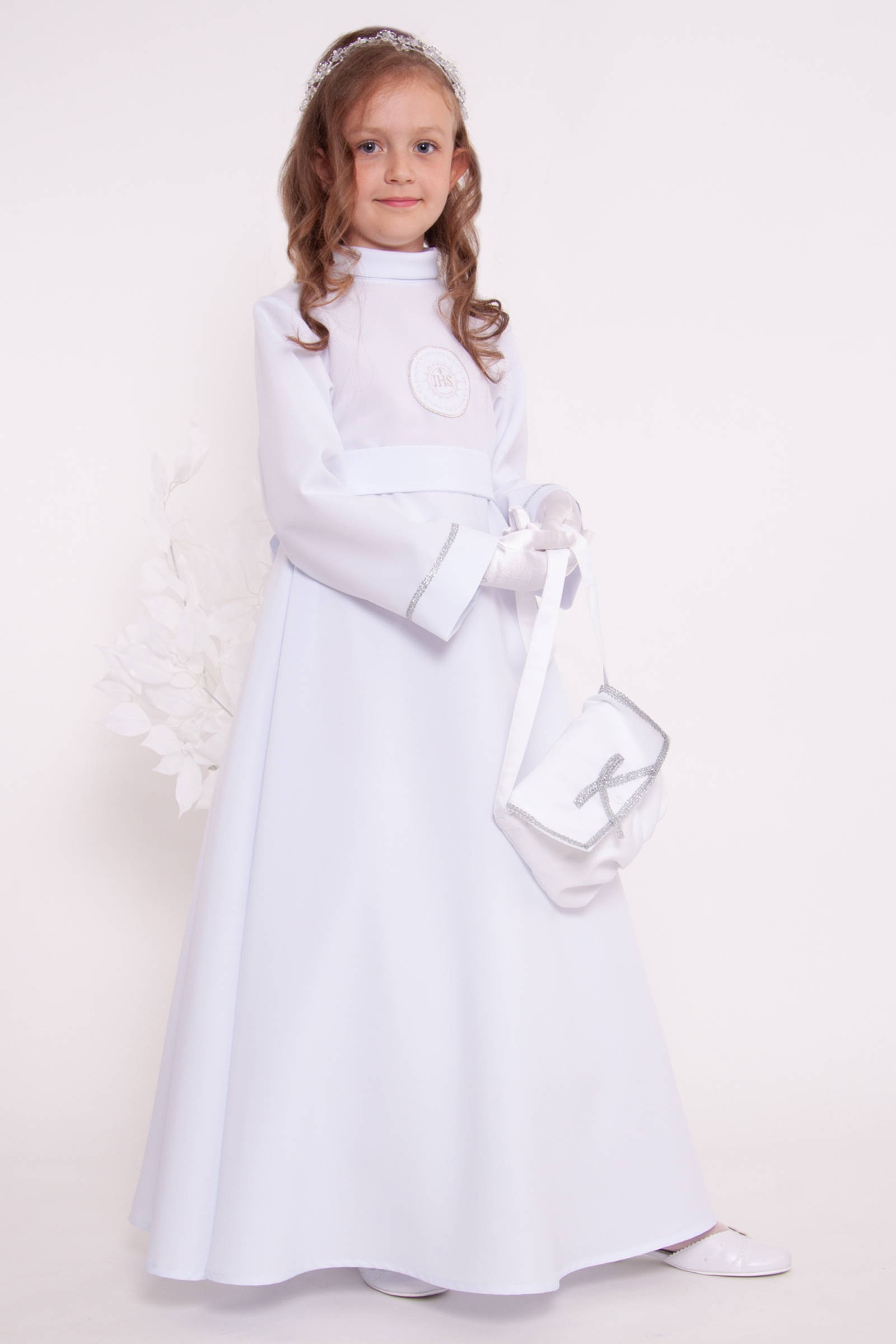 Alba komunijna 18/RS - sukieneczkowa - obraz 6