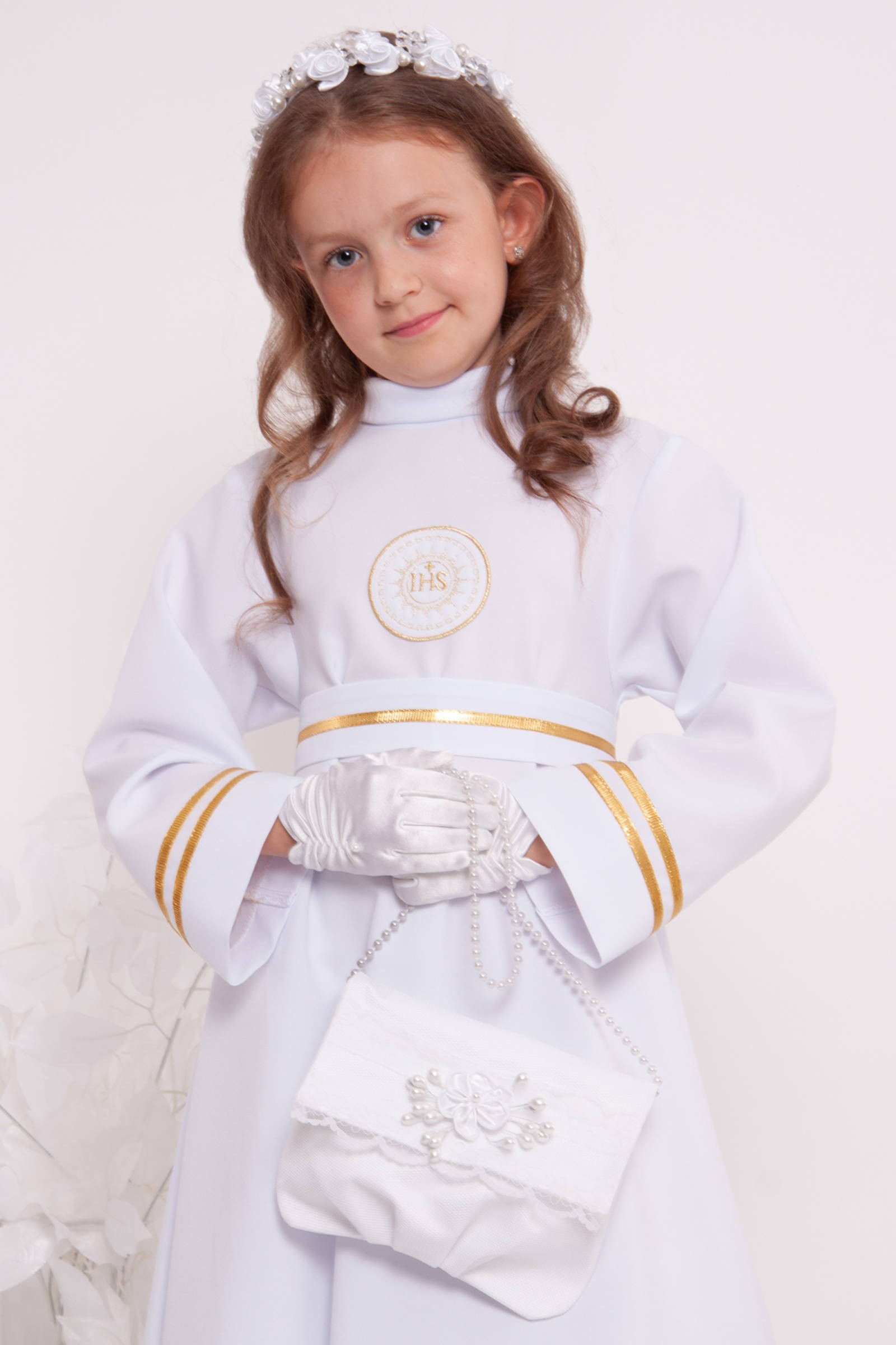 Alba komunijna 21/RS - sukieneczkowa - obraz 0