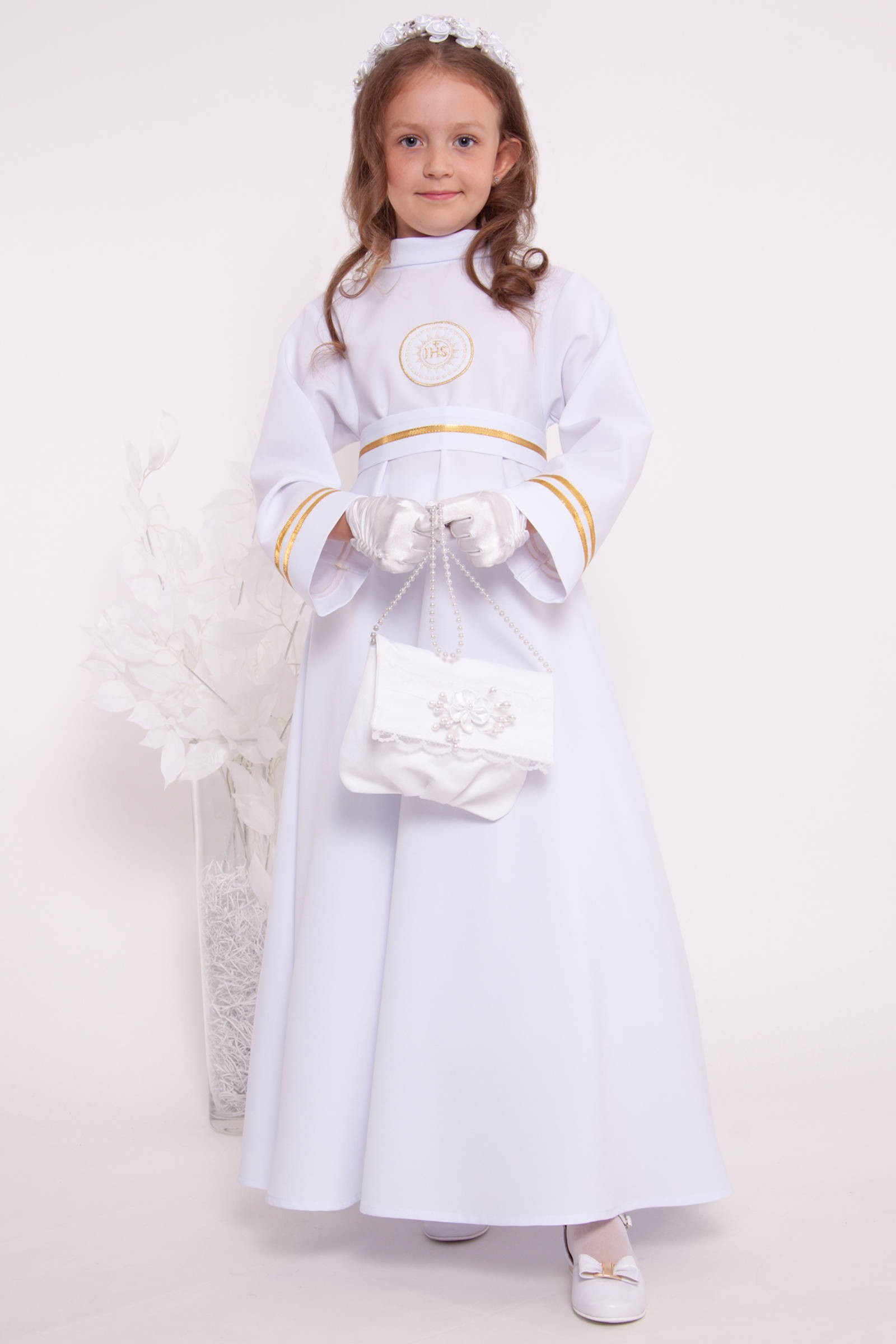 Alba komunijna 21/RS - sukieneczkowa - obraz 2