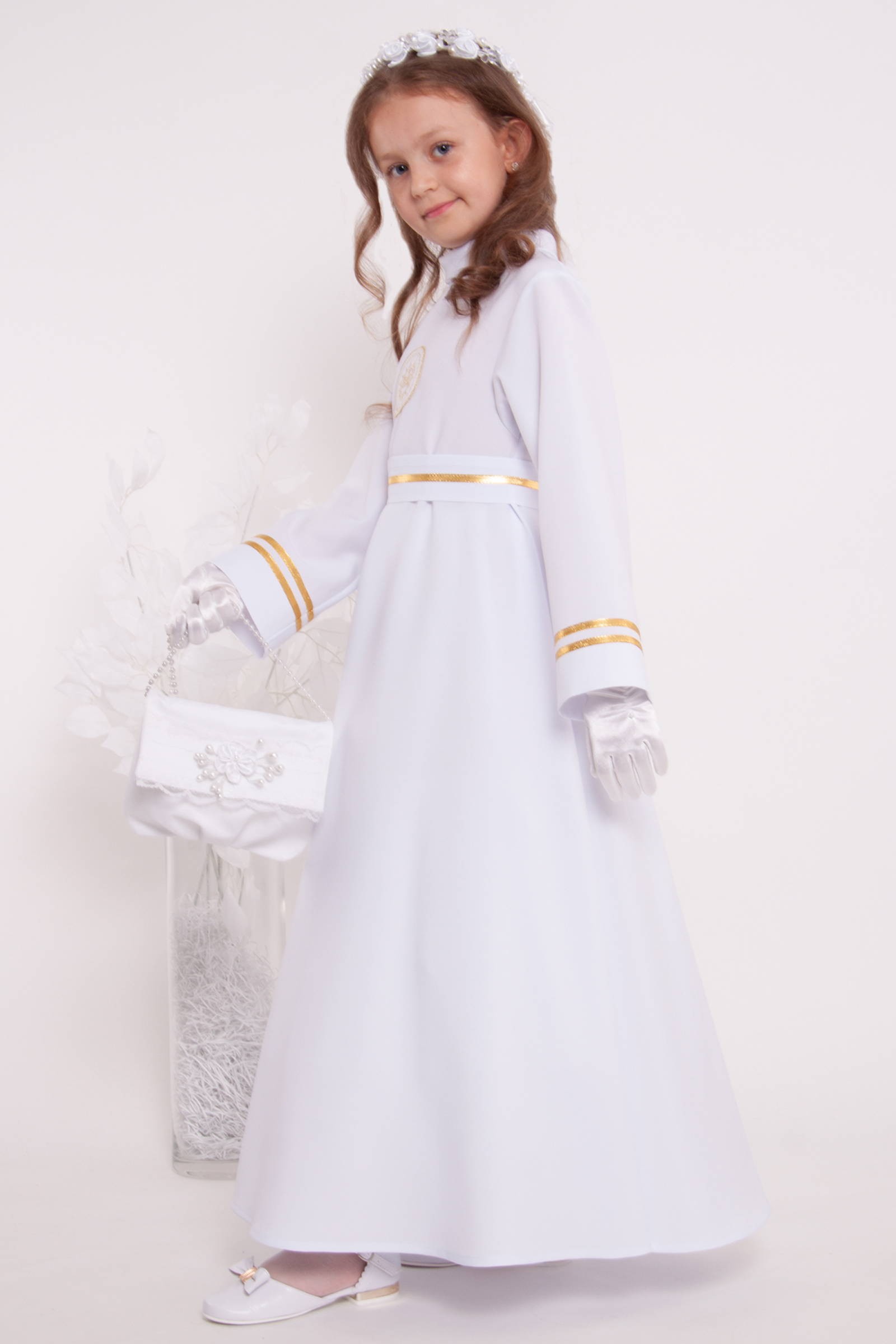 Alba komunijna 21/RS - sukieneczkowa - obraz 4