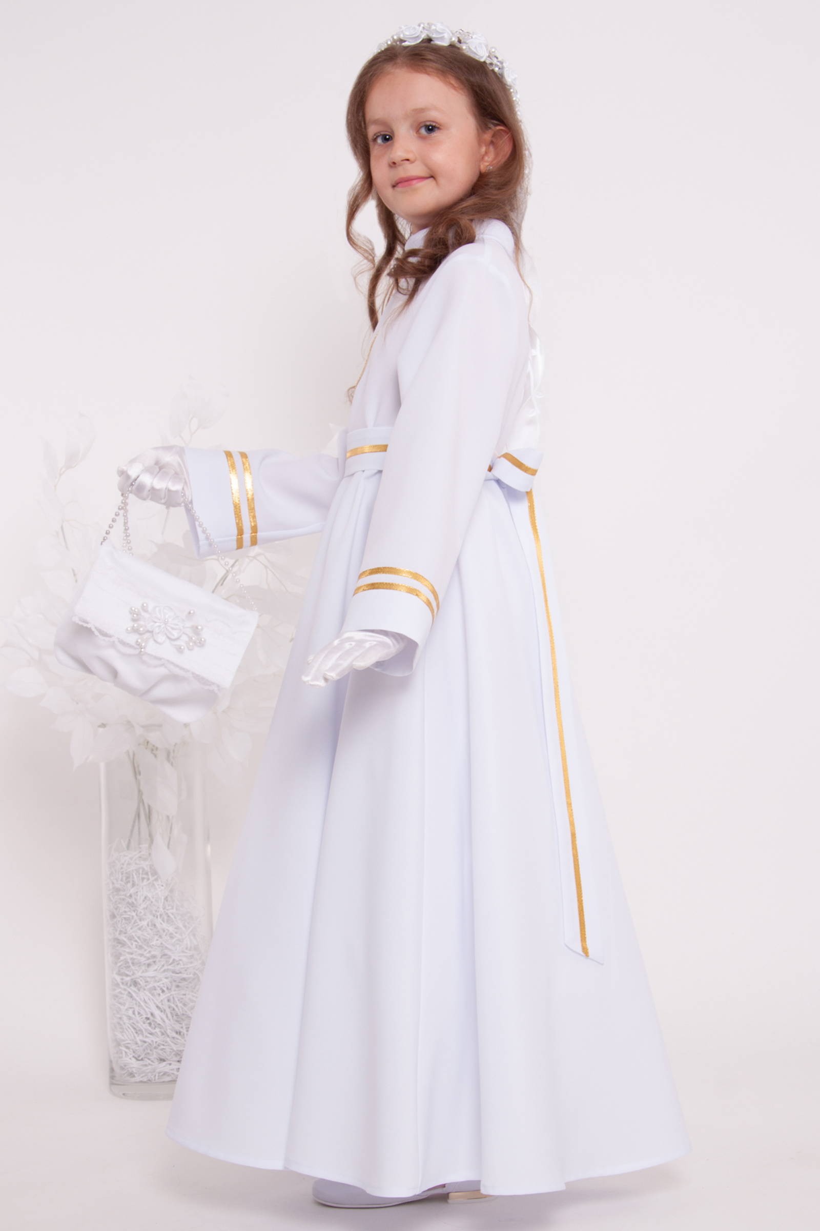 Alba komunijna 21/RS - sukieneczkowa - obraz 6