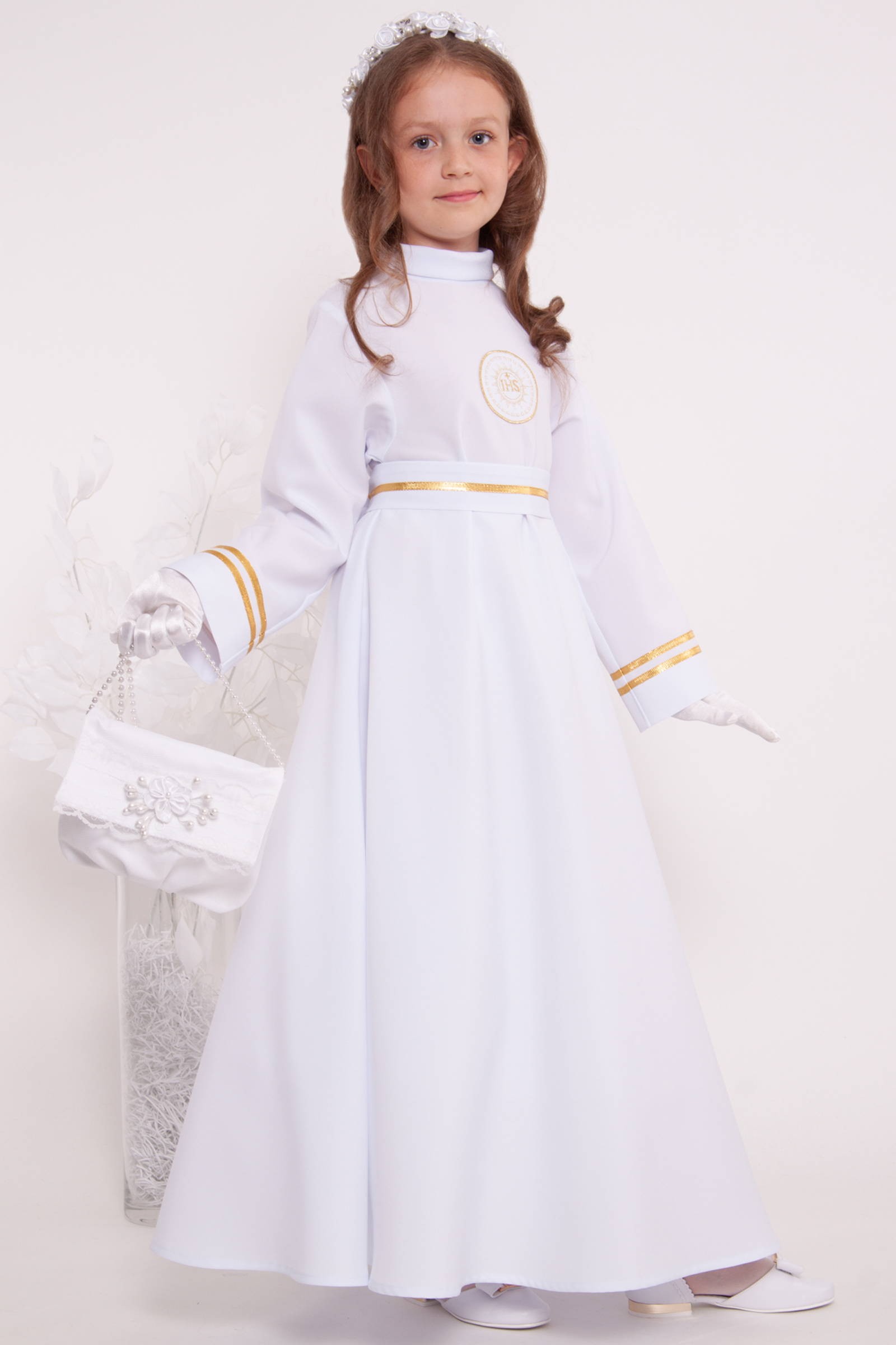 Alba komunijna 21/RS - sukieneczkowa - obraz 7