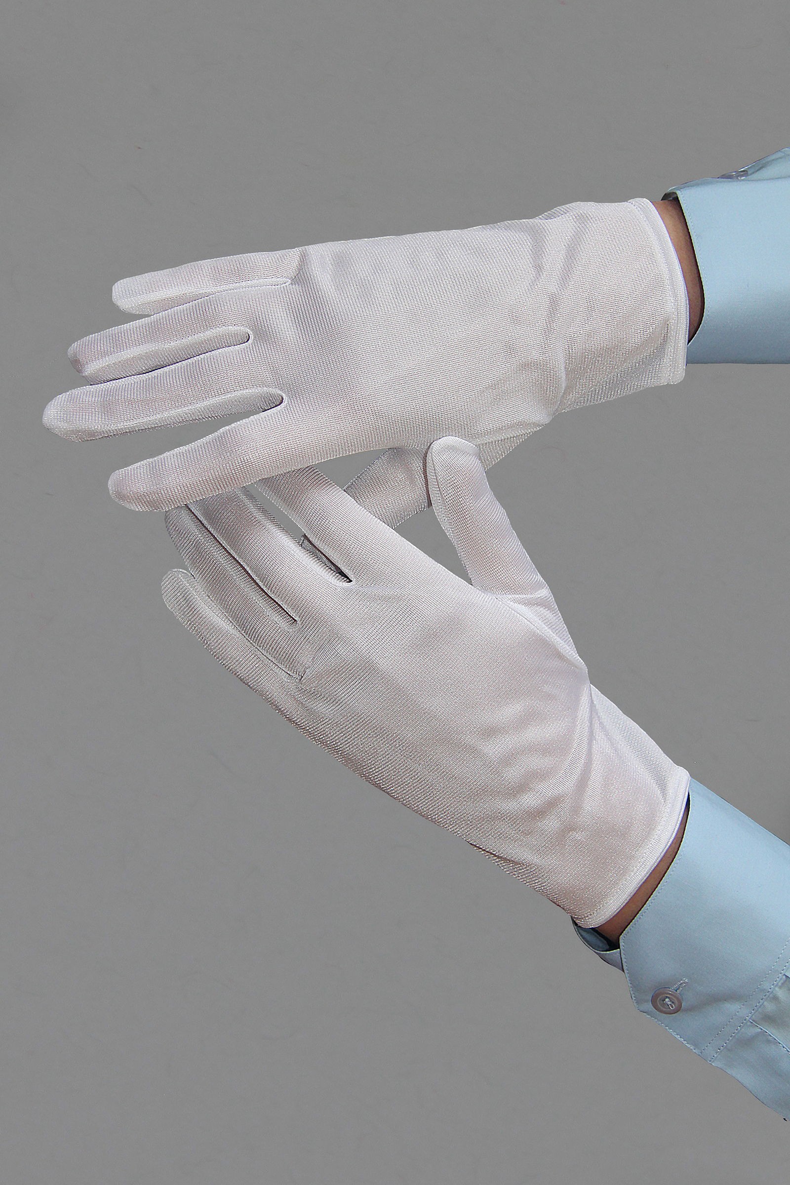 Rękawiczki komunijne klasyczne (dla młodzieży) Nr1M - obraz 1