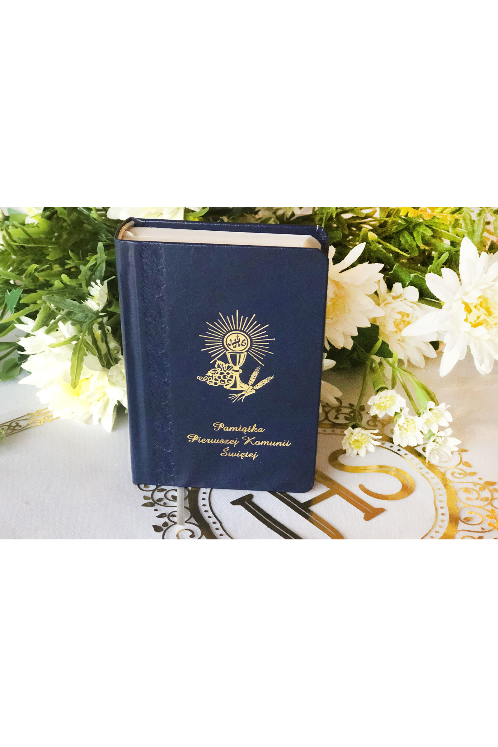 Książeczka komunijna MPK 10/granatowa - obraz 1