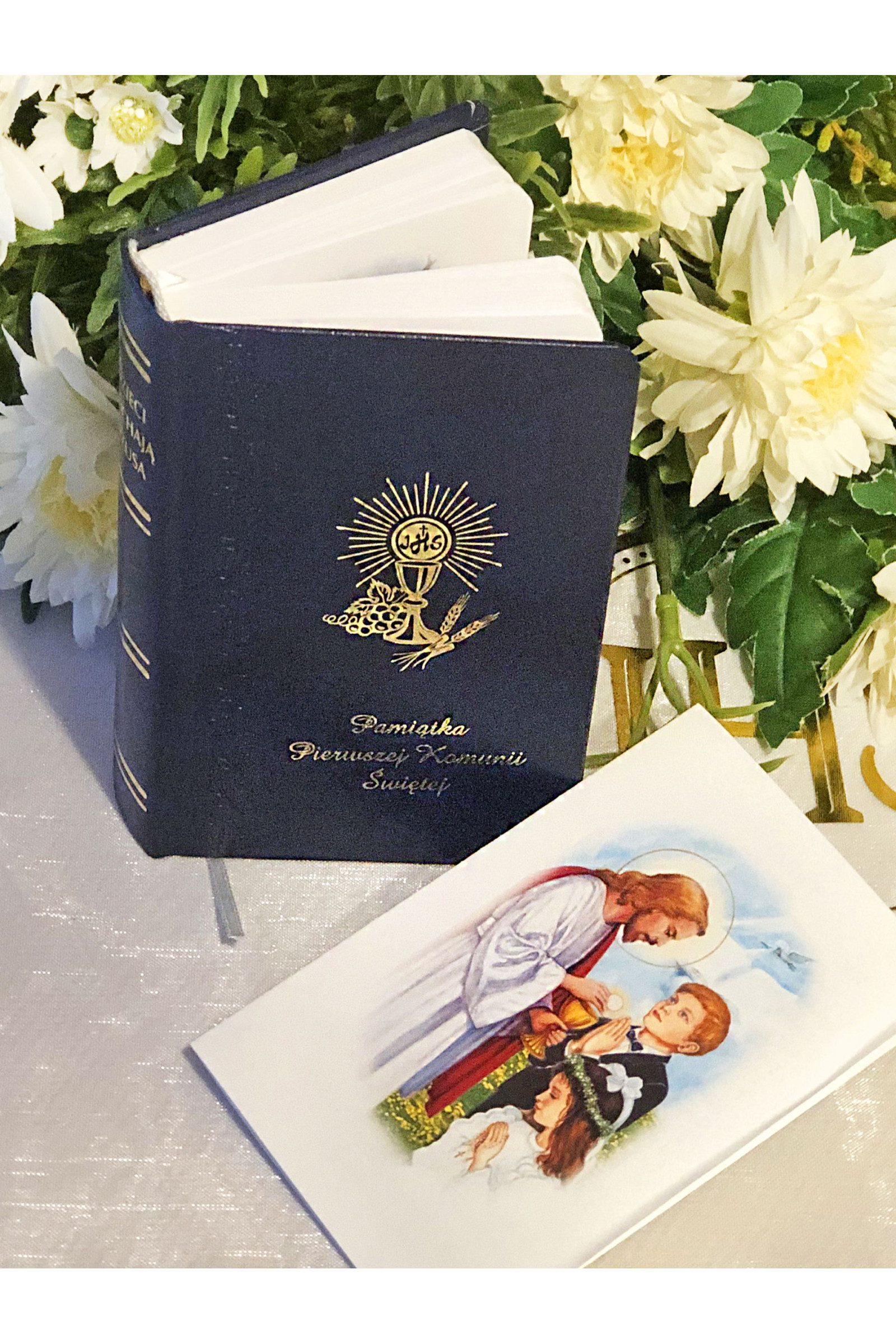 Książeczka komunijna MPK 10/granatowa - obraz 6