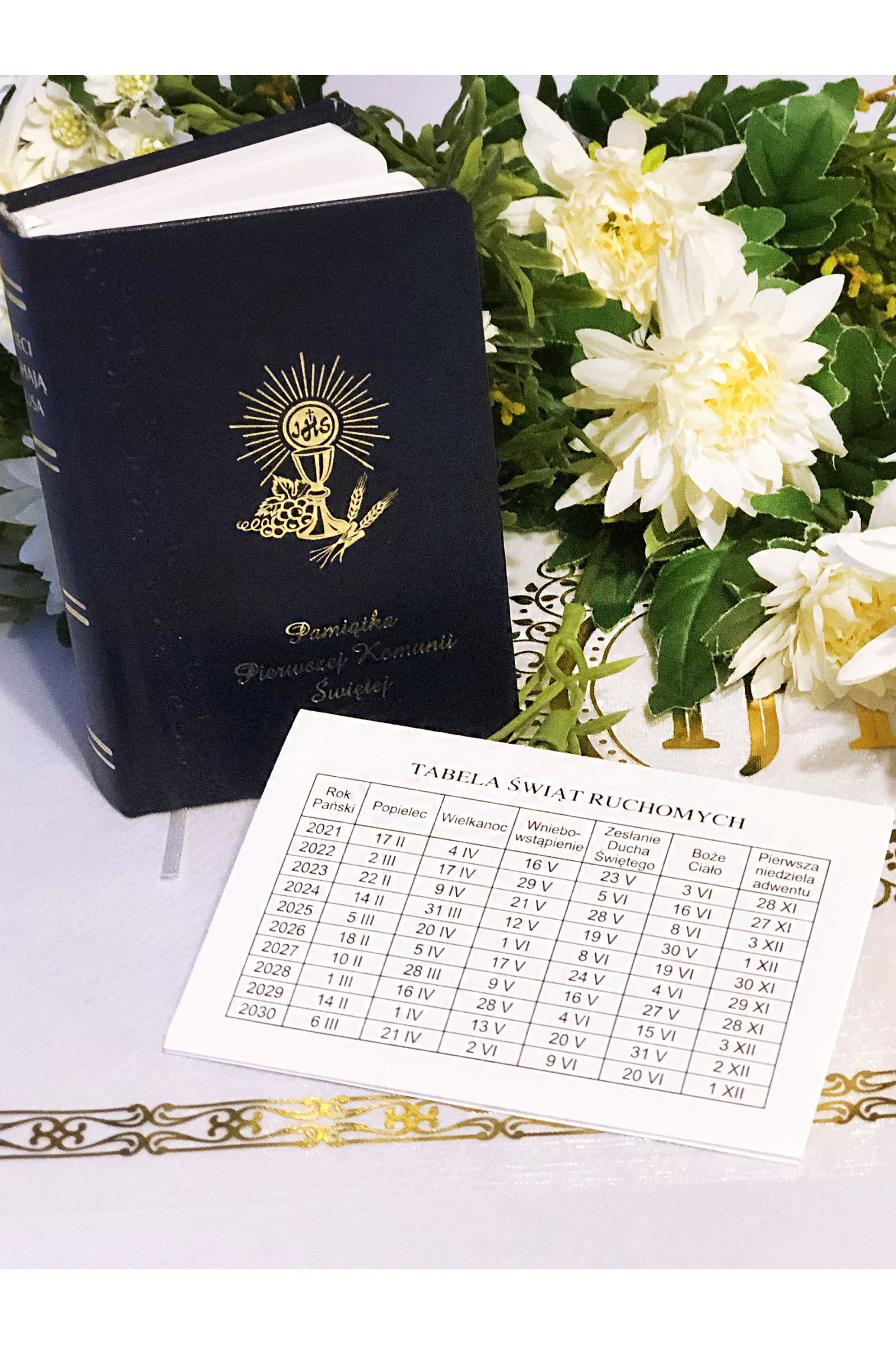 Książeczka komunijna MPK 10/granatowa - obraz 7