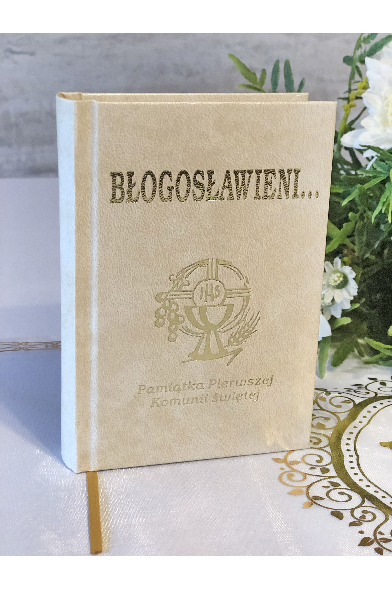 Książeczka komunijna MPK 11/beżowa - obraz 1