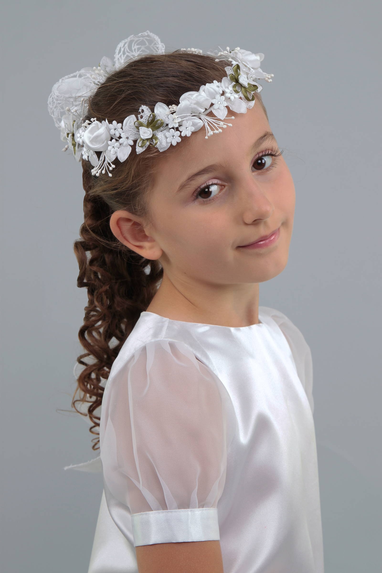 Wianek komunijny delikatny W12 - obraz 0