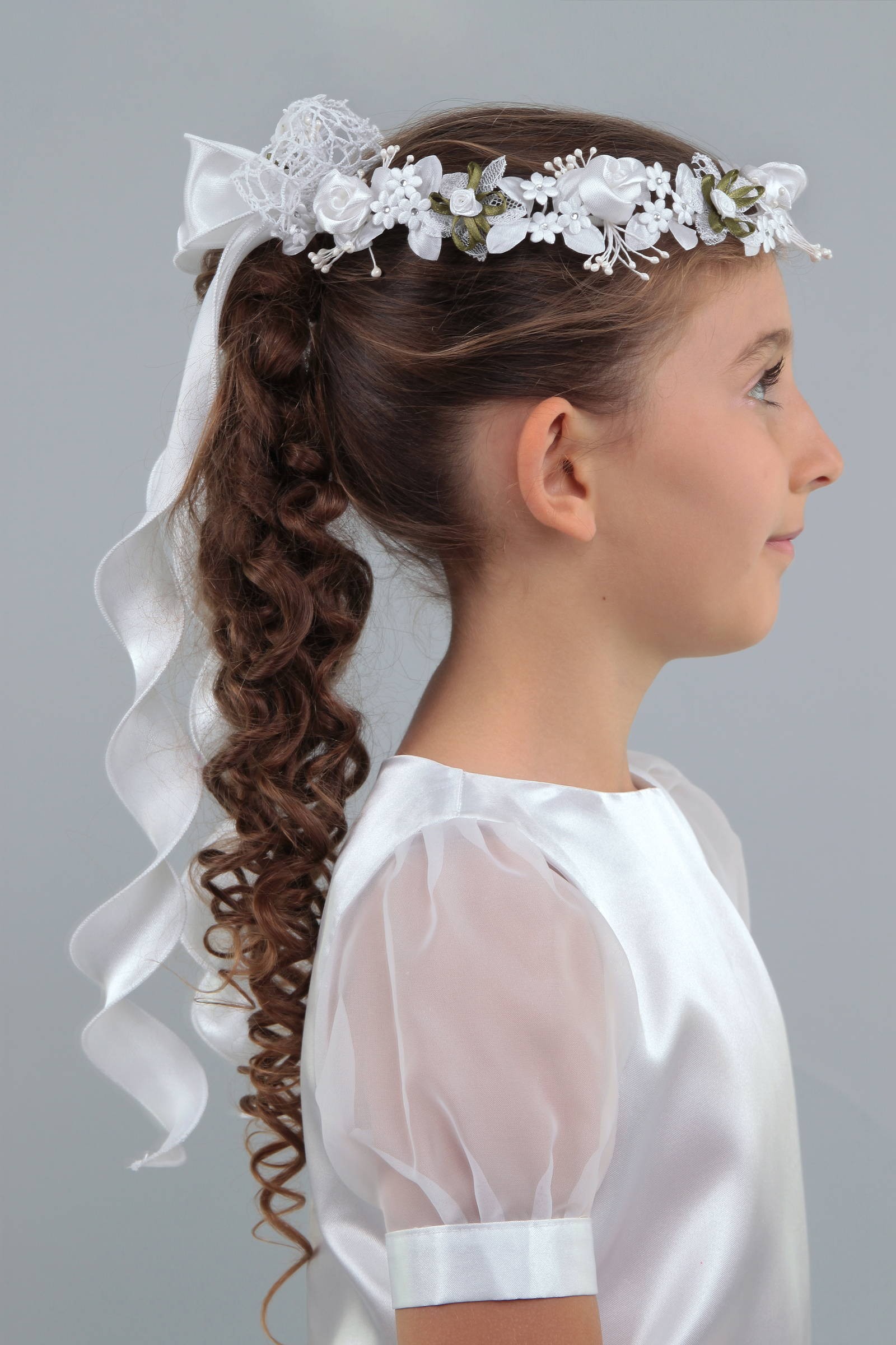 Wianek komunijny delikatny W12 - obraz 1